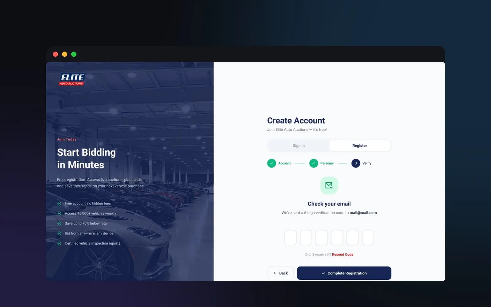 Elite Auto — E-Ticaret