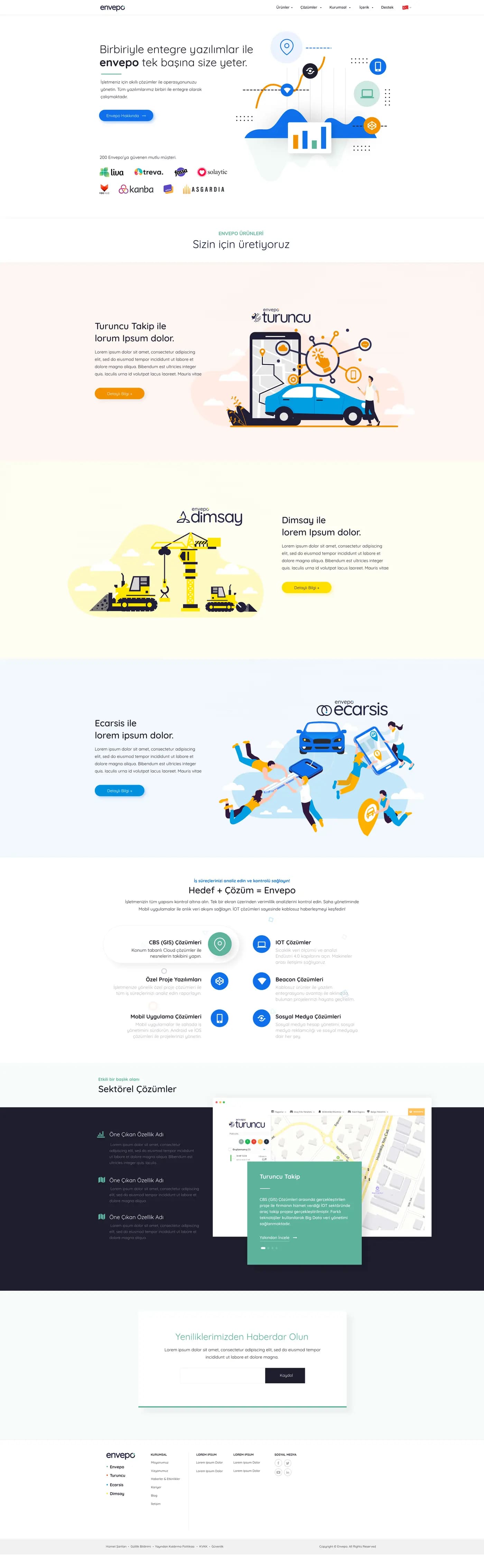 Envapo Corporate — Web Sitesi
