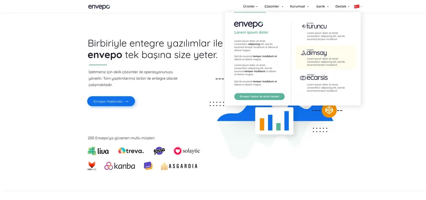 Envapo Corporate — Web Sitesi