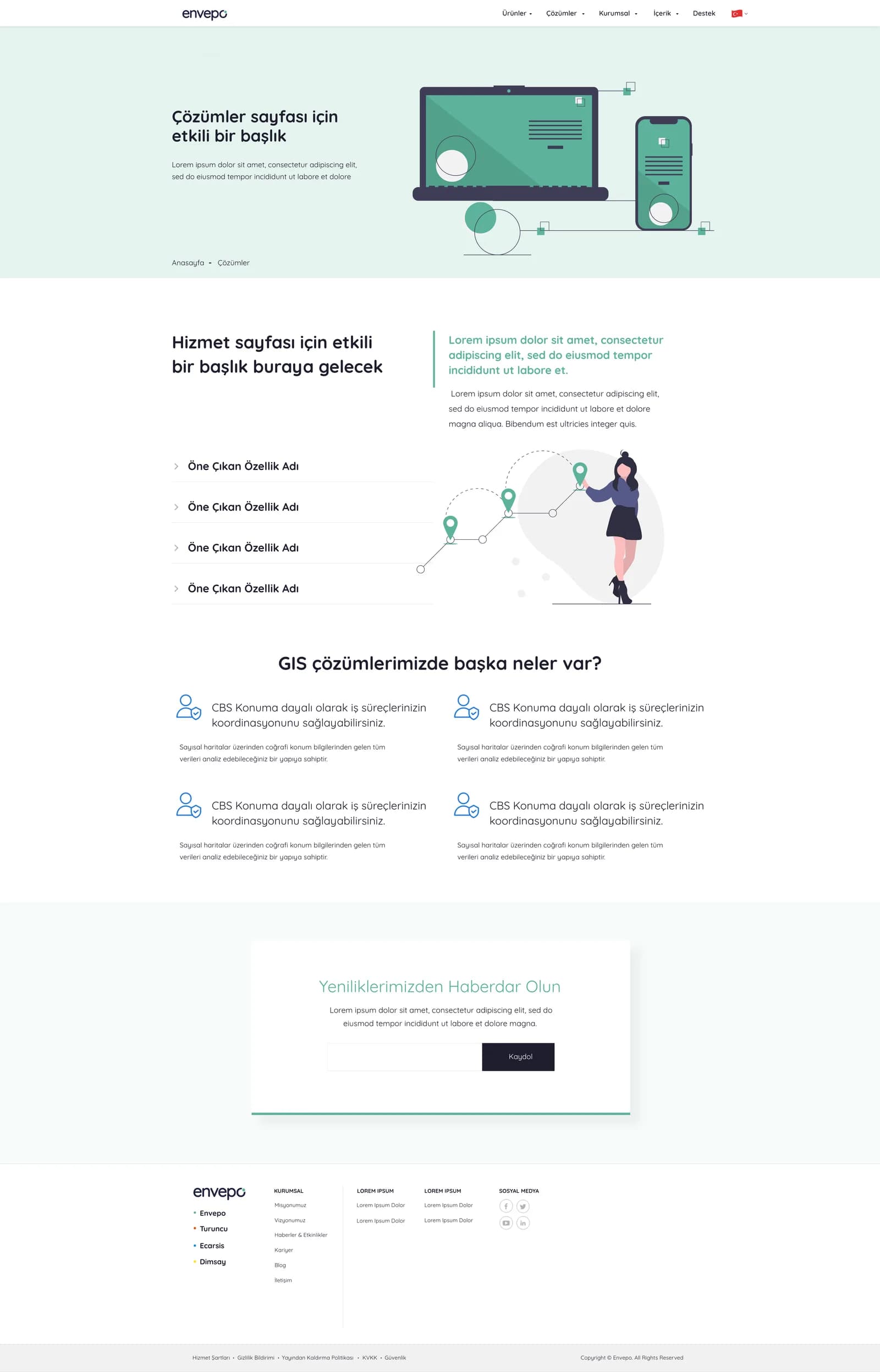 Envapo Corporate — Web Sitesi