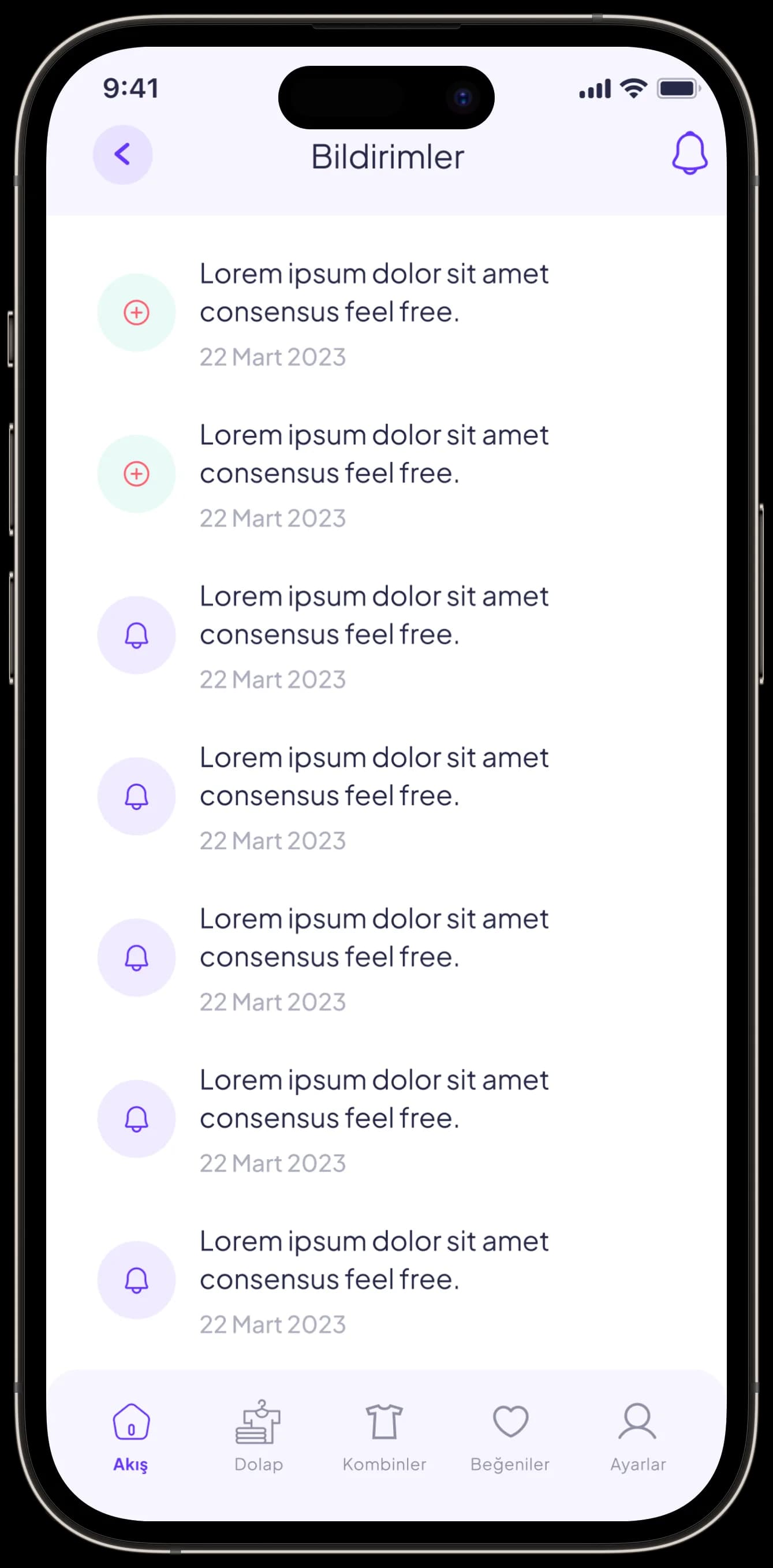 Fashion App — Mobil Uygulama