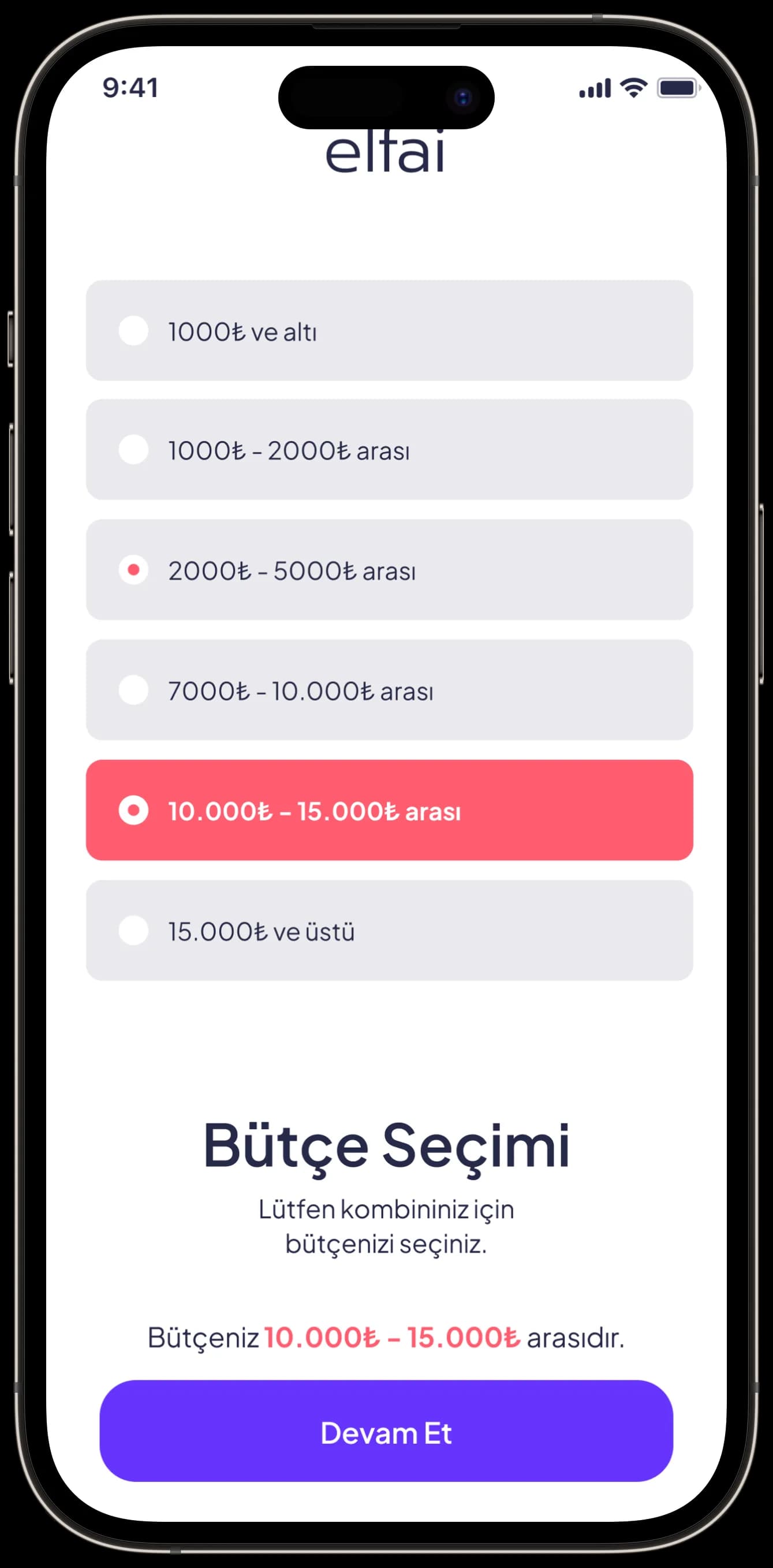 Fashion App — Mobil Uygulama
