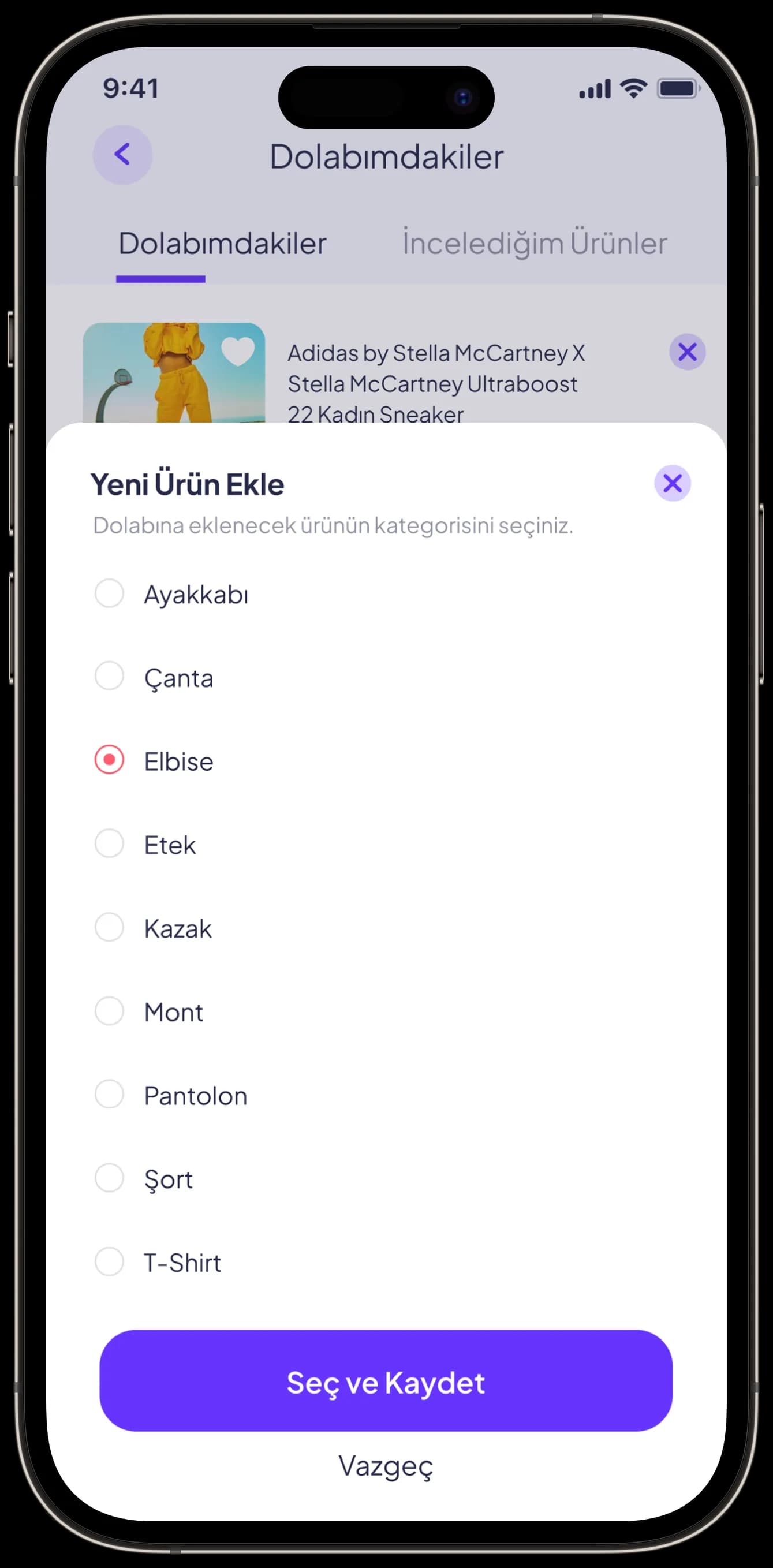 Fashion App — Mobil Uygulama