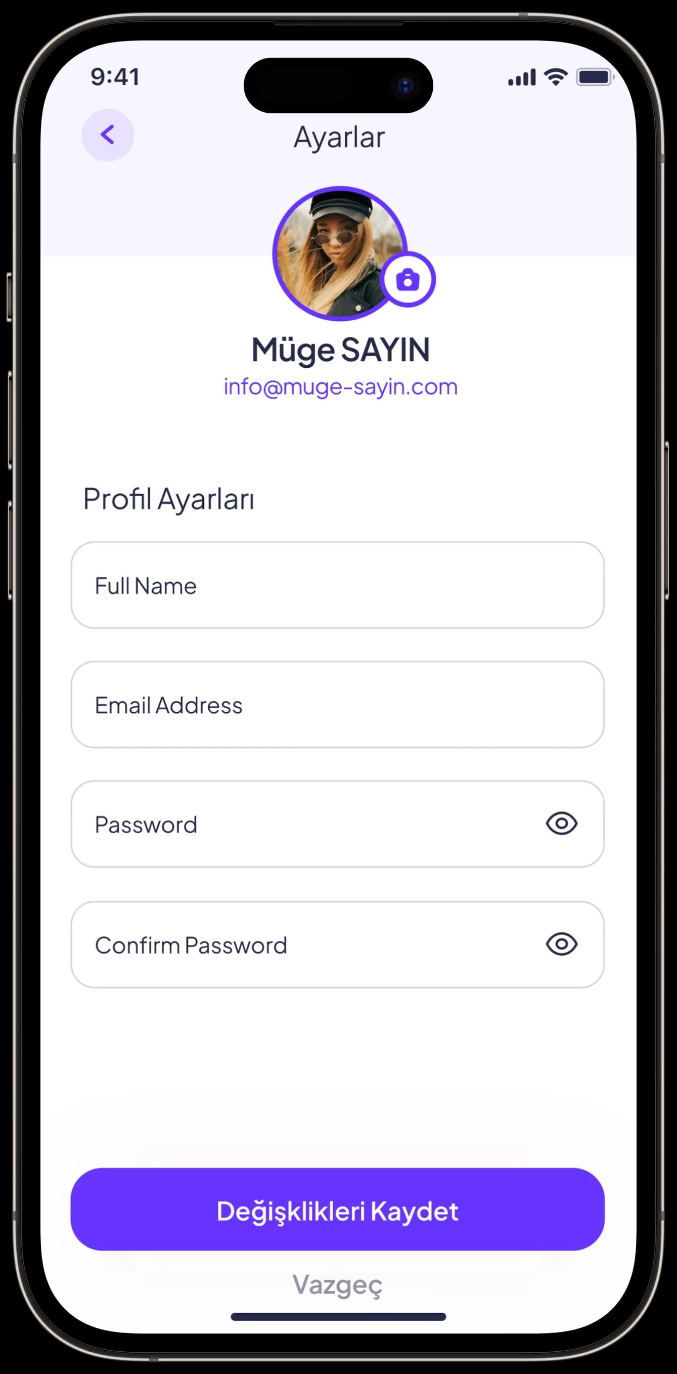 Fashion App — Mobil Uygulama