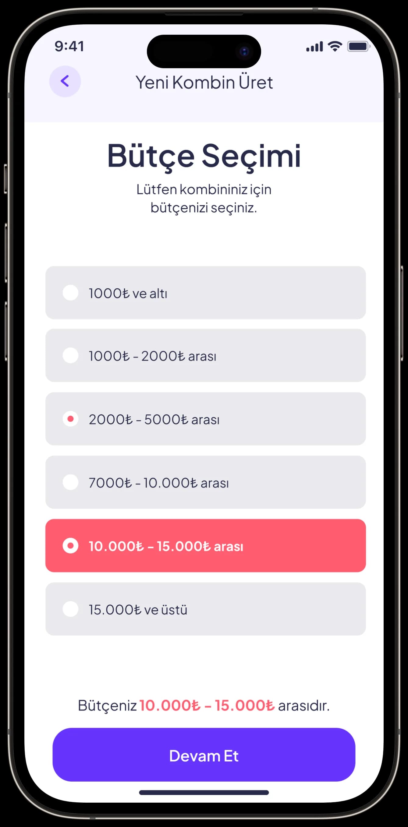 Fashion App — Mobil Uygulama
