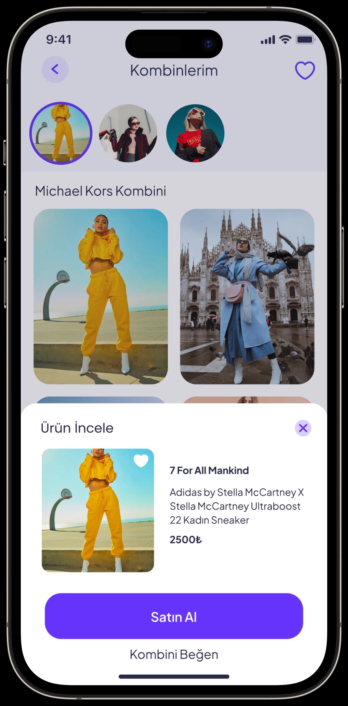 Fashion App — Mobil Uygulama