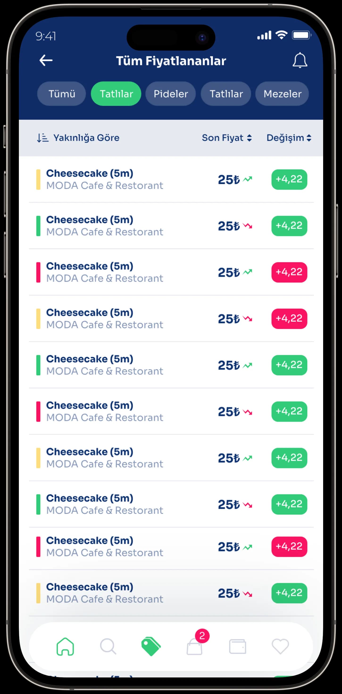 Fiyatla App — Mobil Uygulama