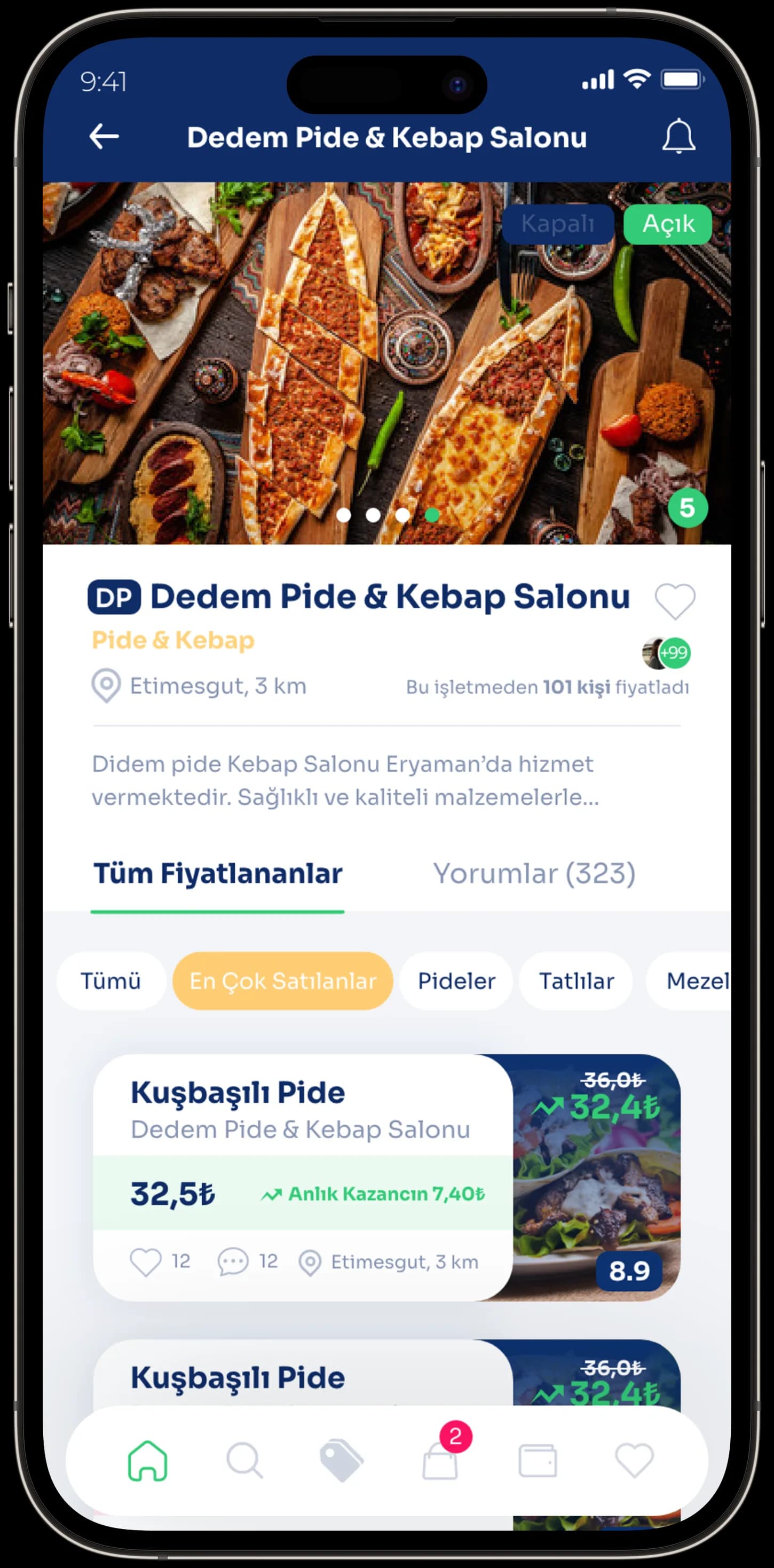 Fiyatla App — Mobil Uygulama