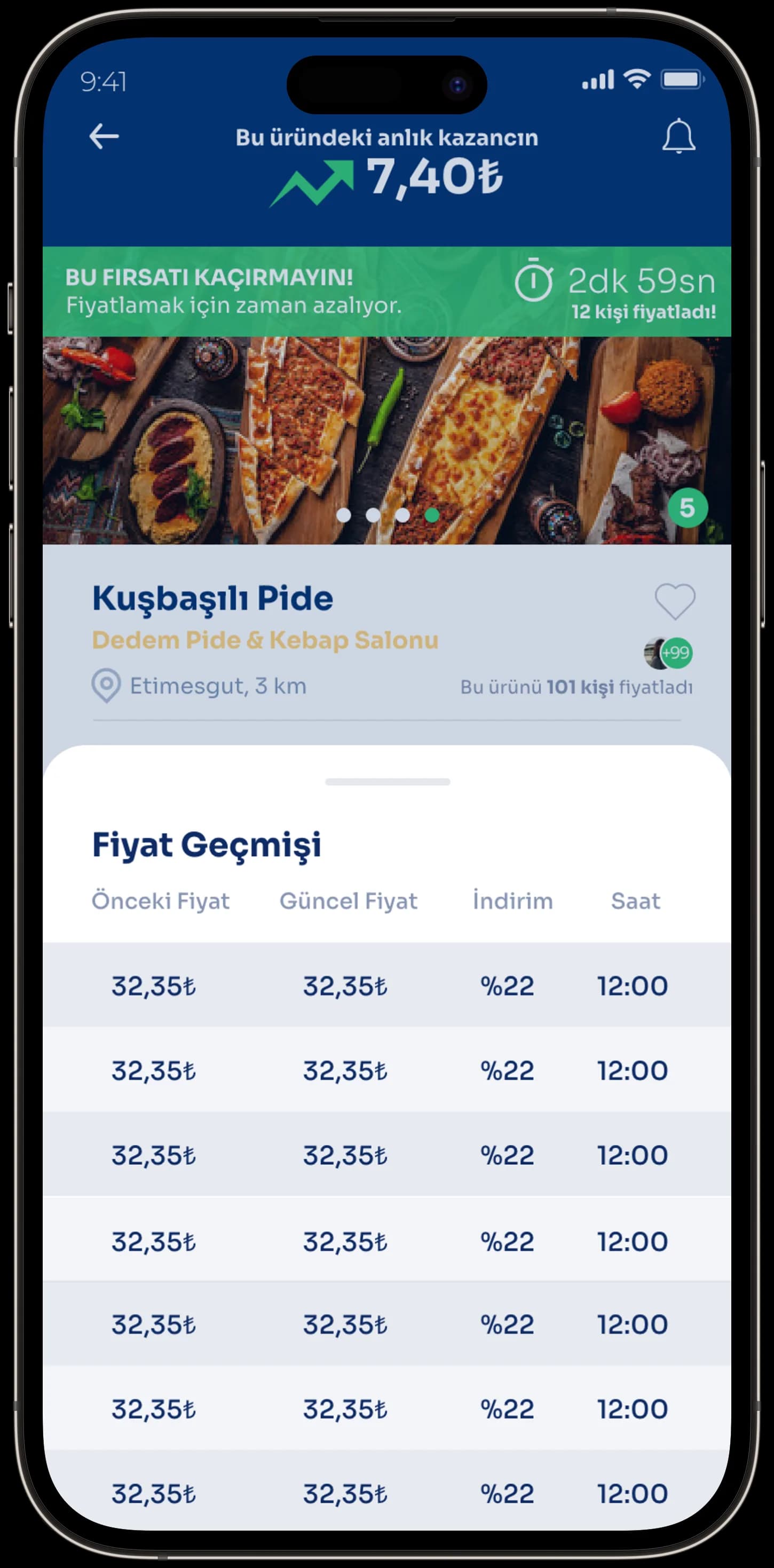 Fiyatla App — Mobil Uygulama