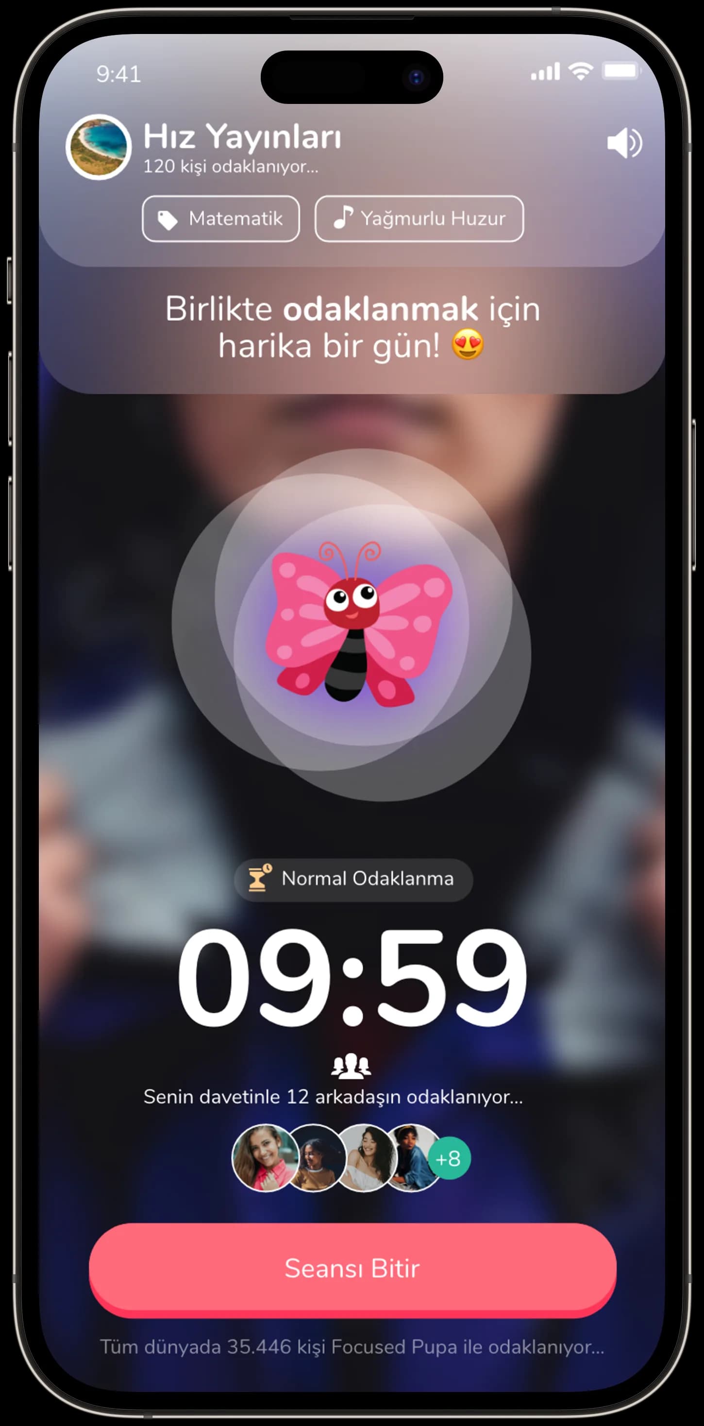 Focused Pupa — Mobil Uygulama