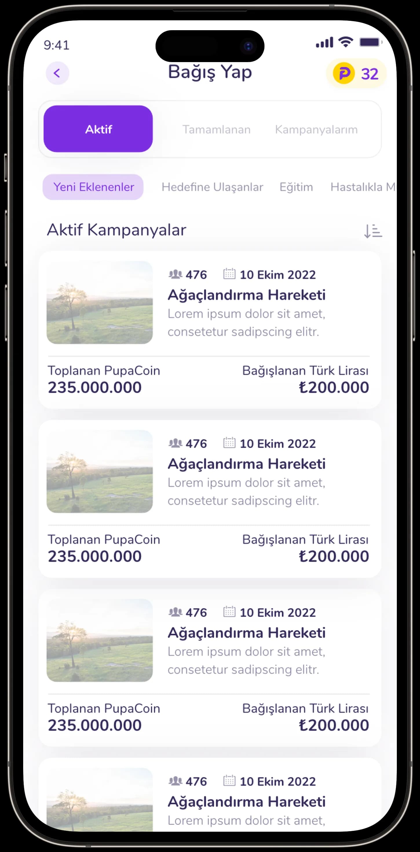 Focused Pupa — Mobil Uygulama