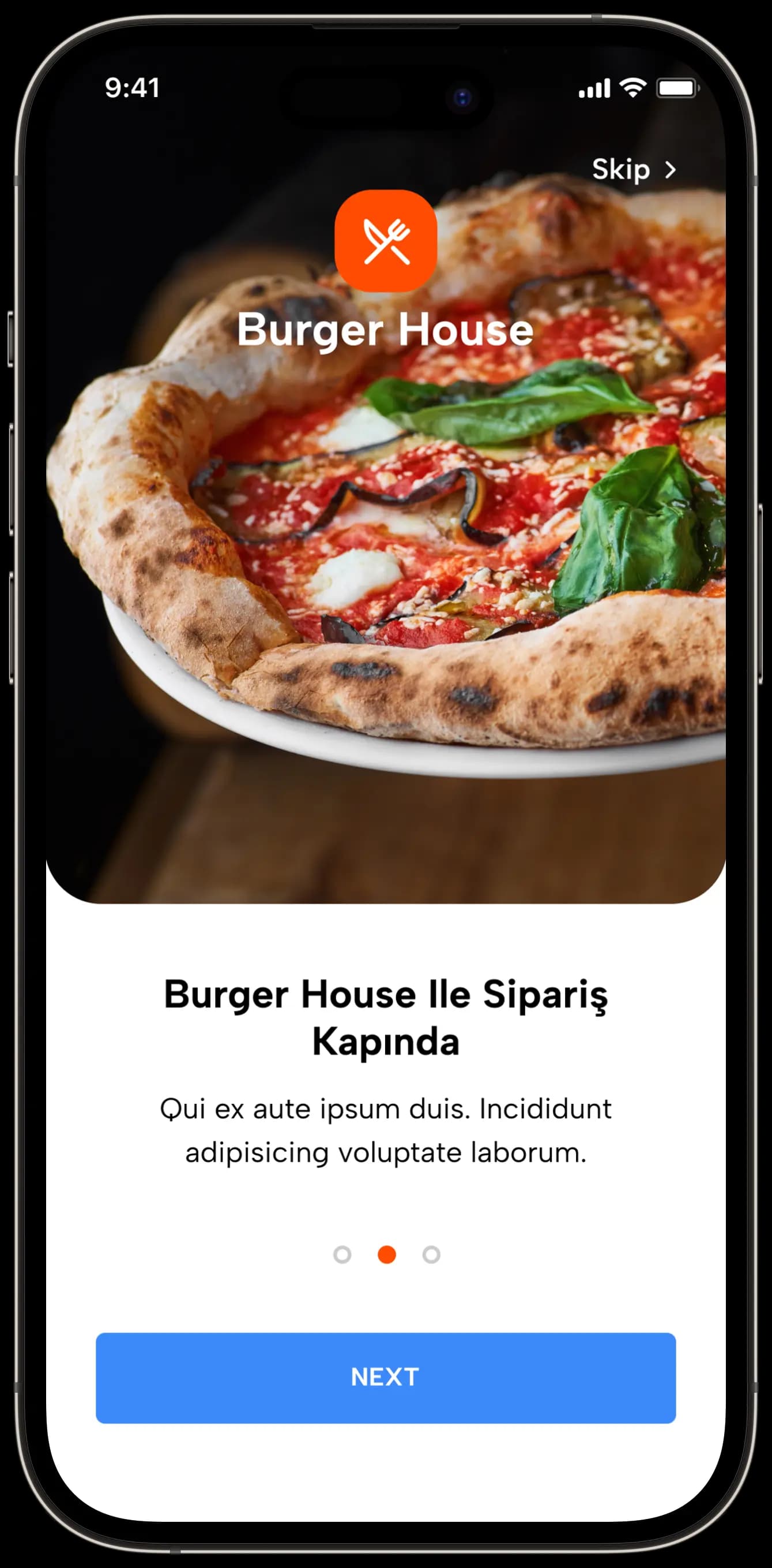 Food Delivery — Mobil Uygulama