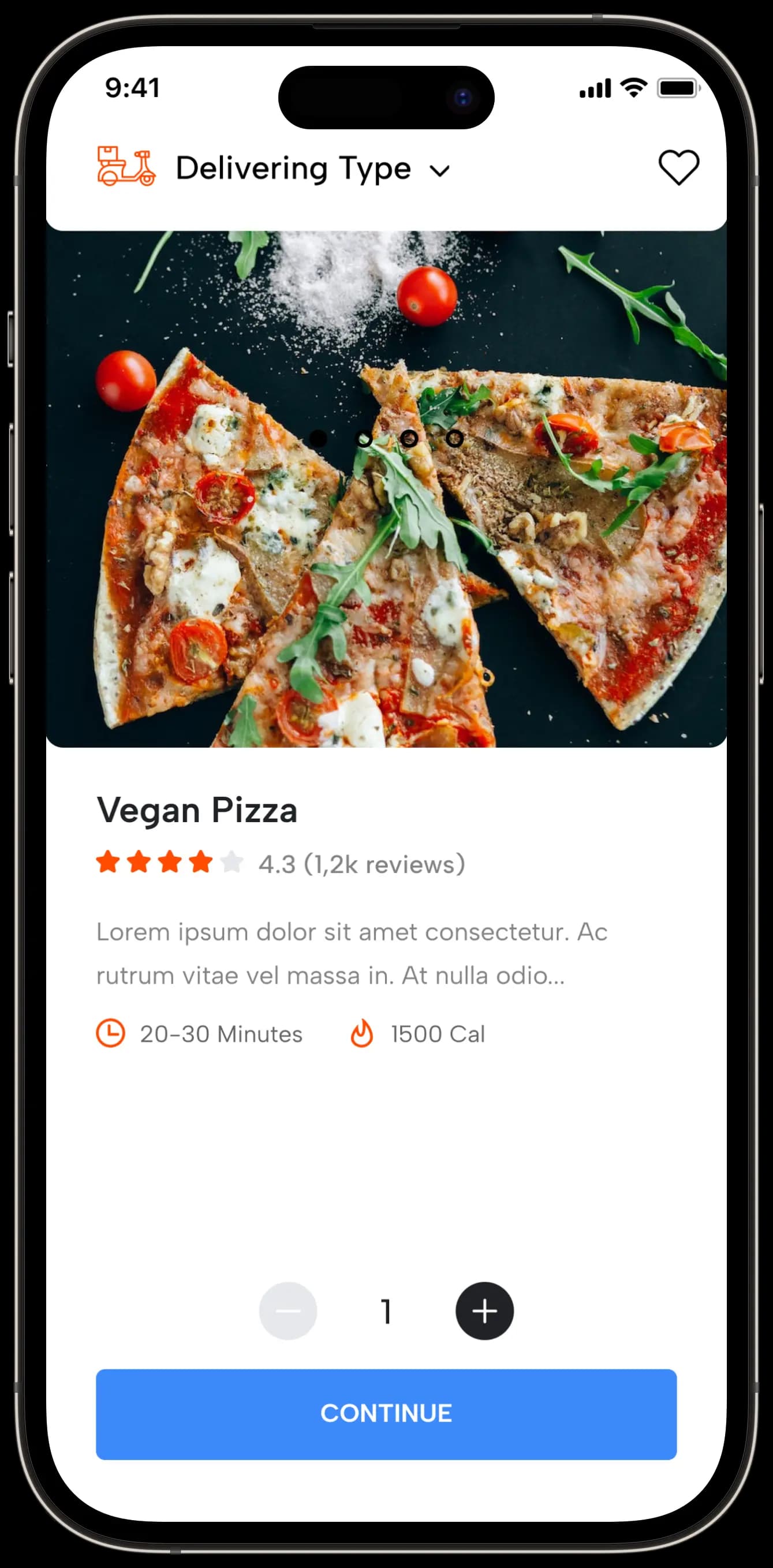 Food Delivery — Mobil Uygulama