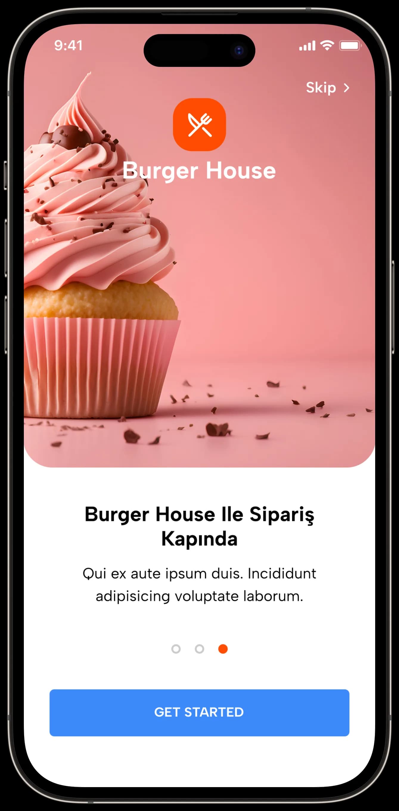 Food Delivery — Mobil Uygulama