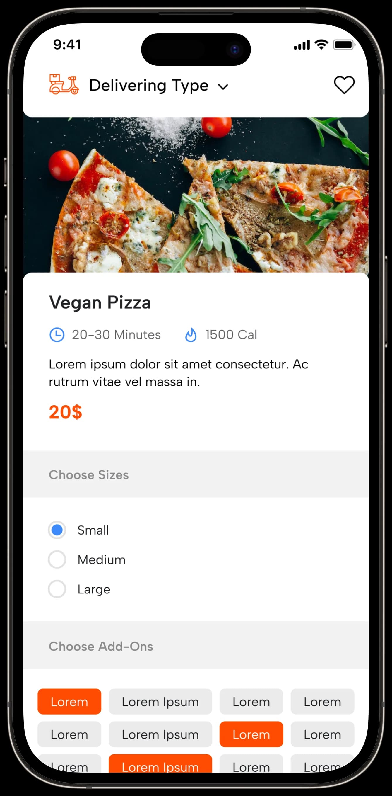 Food Delivery — Mobil Uygulama