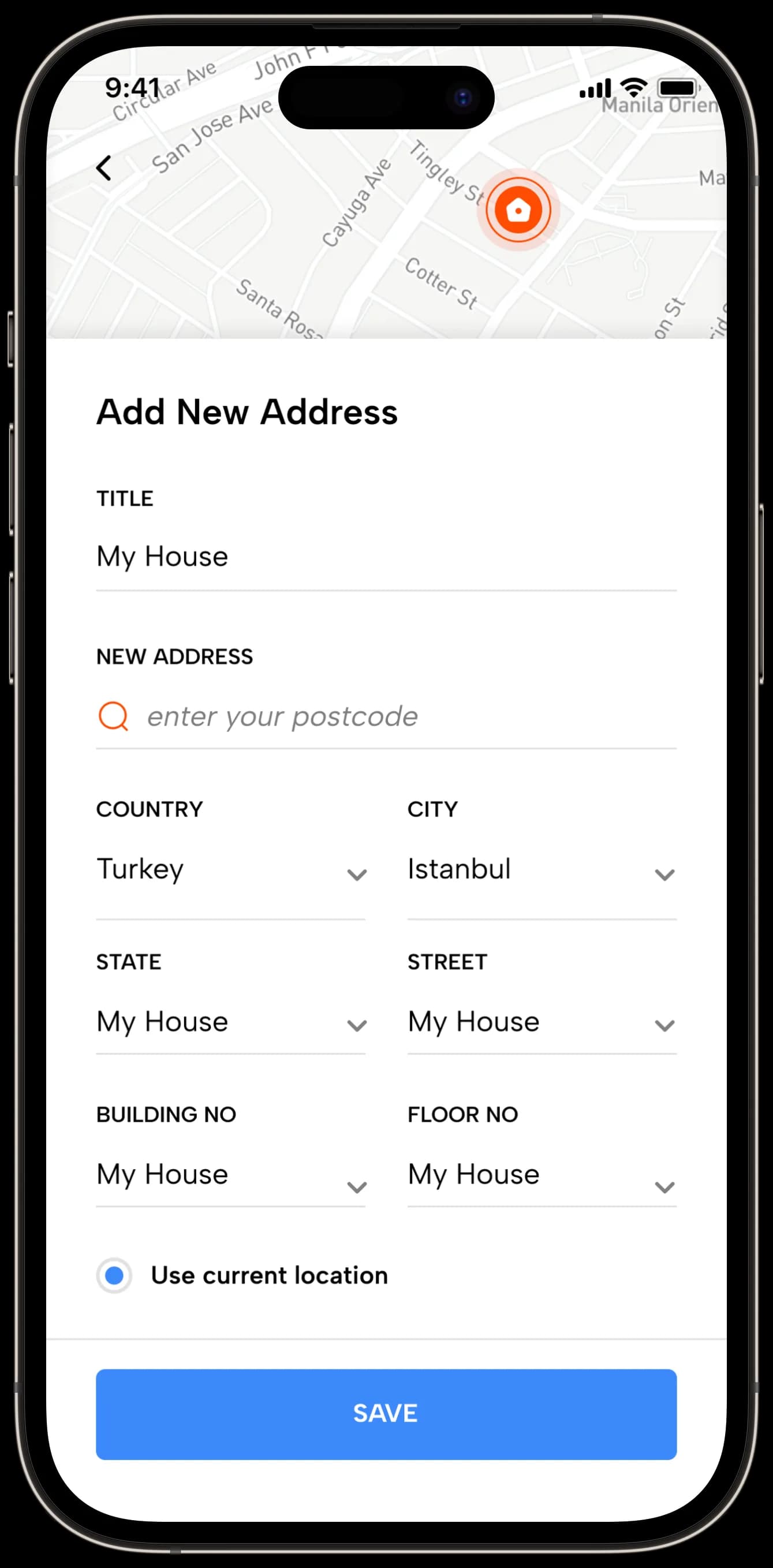 Food Delivery — Mobil Uygulama