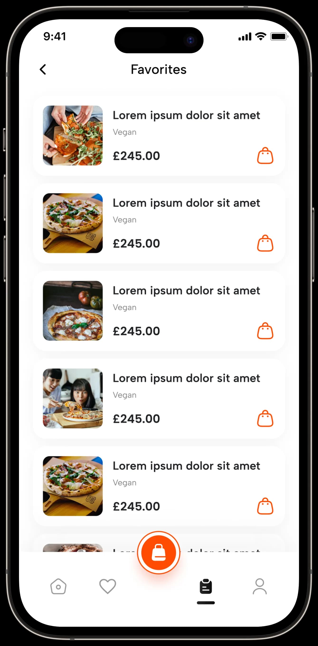 Food Delivery — Mobil Uygulama