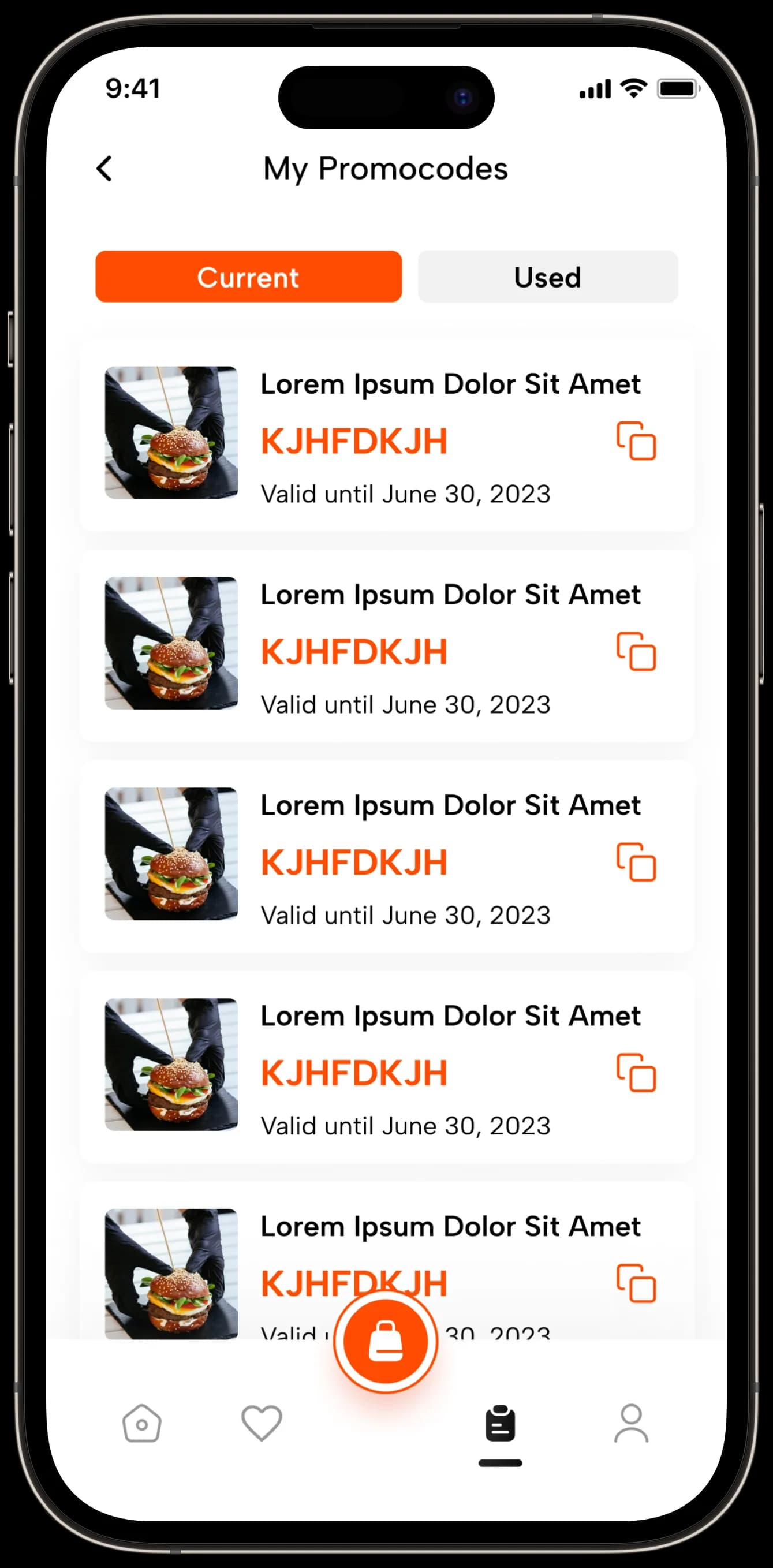 Food Delivery — Mobil Uygulama