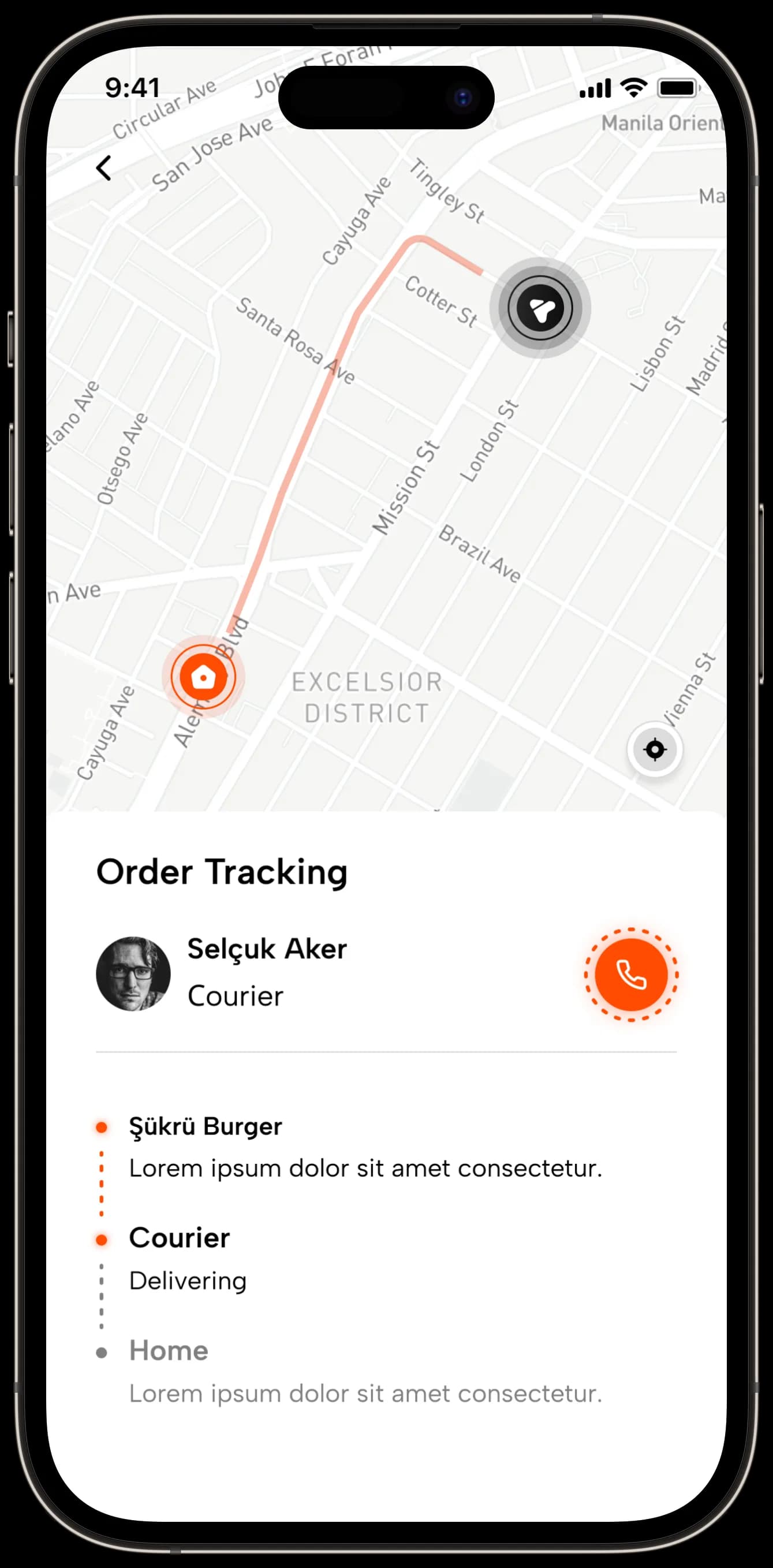 Food Delivery — Mobil Uygulama