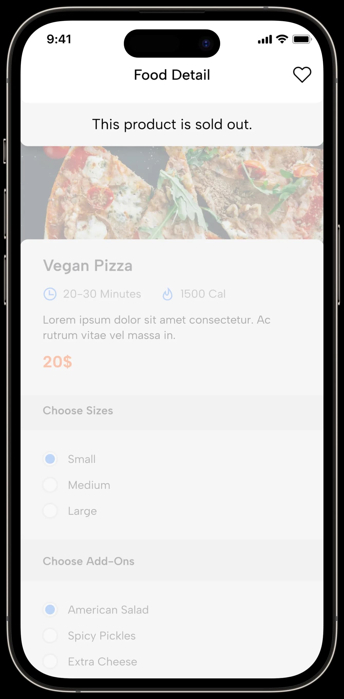 Food Delivery — Mobil Uygulama