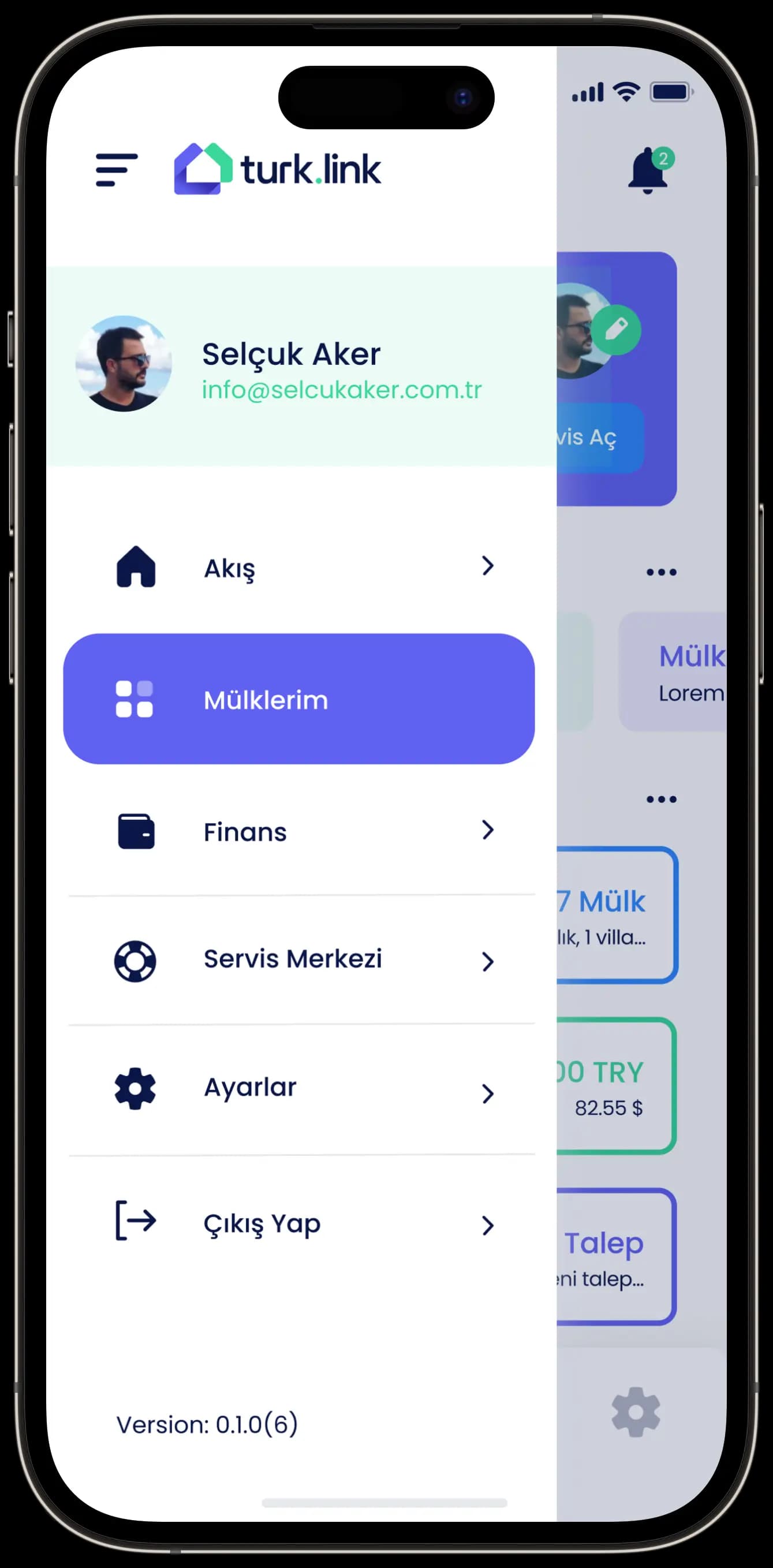 Real Estate App — Mobil Uygulama