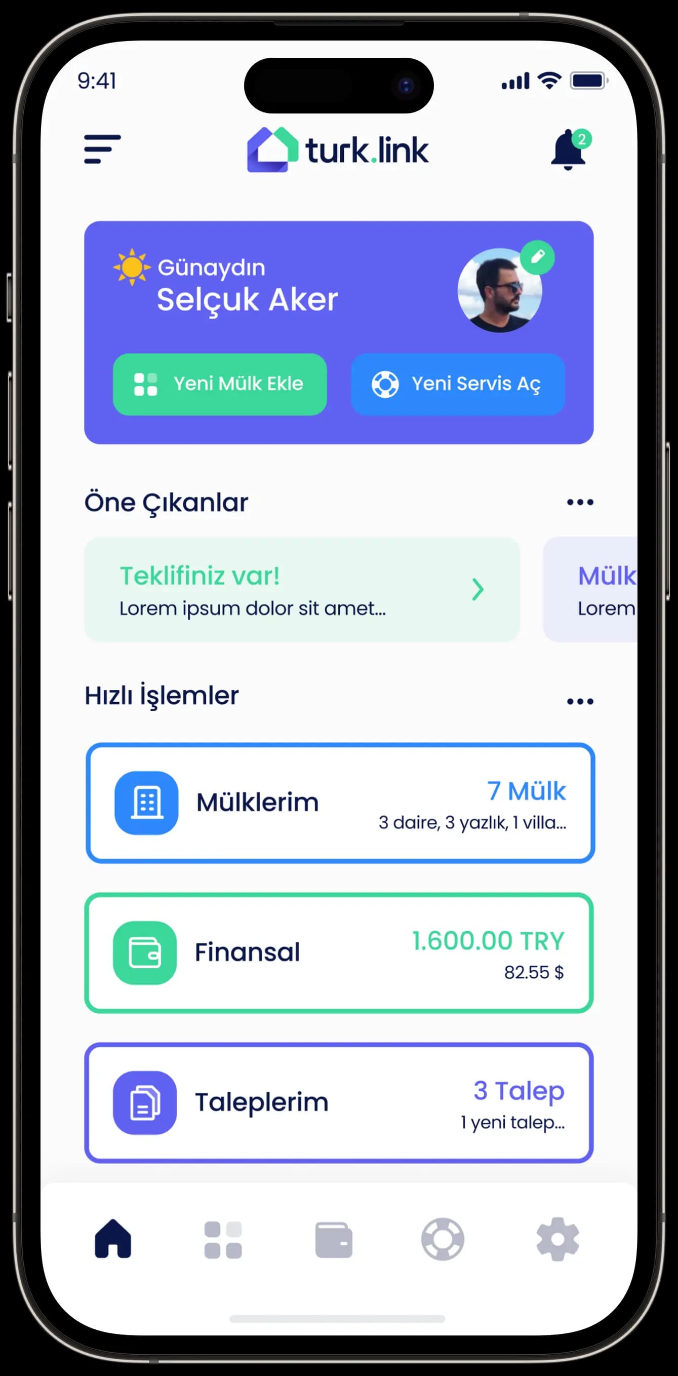 Real Estate App — Mobil Uygulama