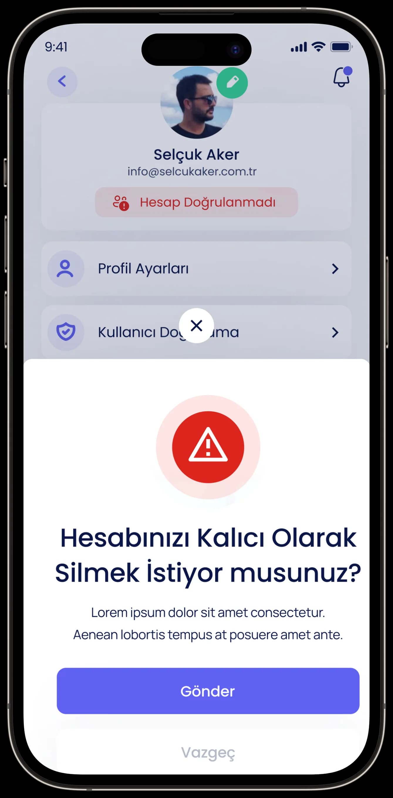 Real Estate App — Mobil Uygulama