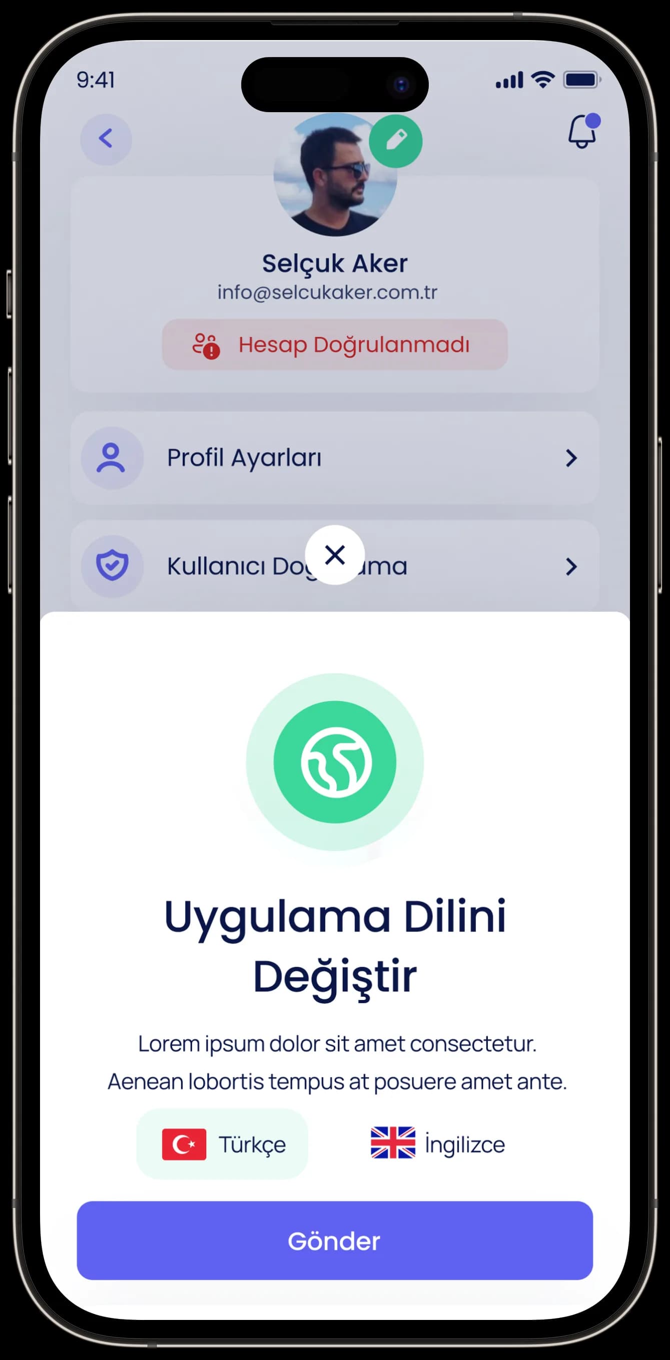 Real Estate App — Mobil Uygulama