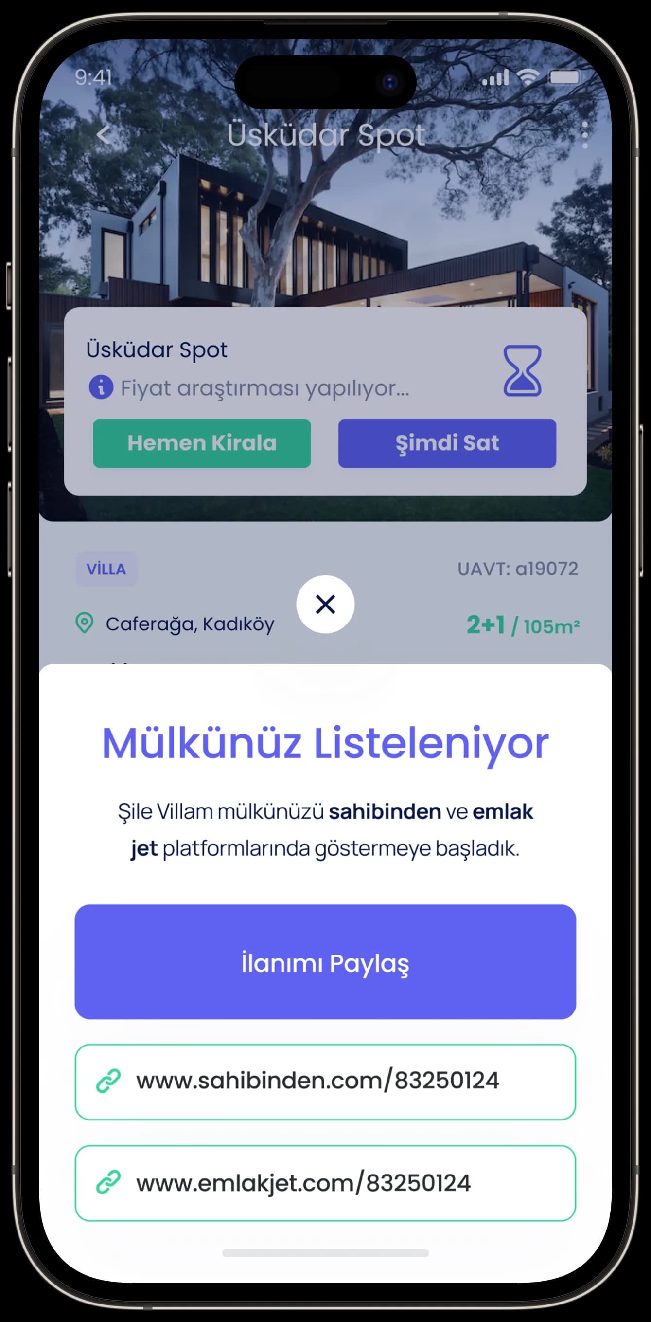 Real Estate App — Mobil Uygulama