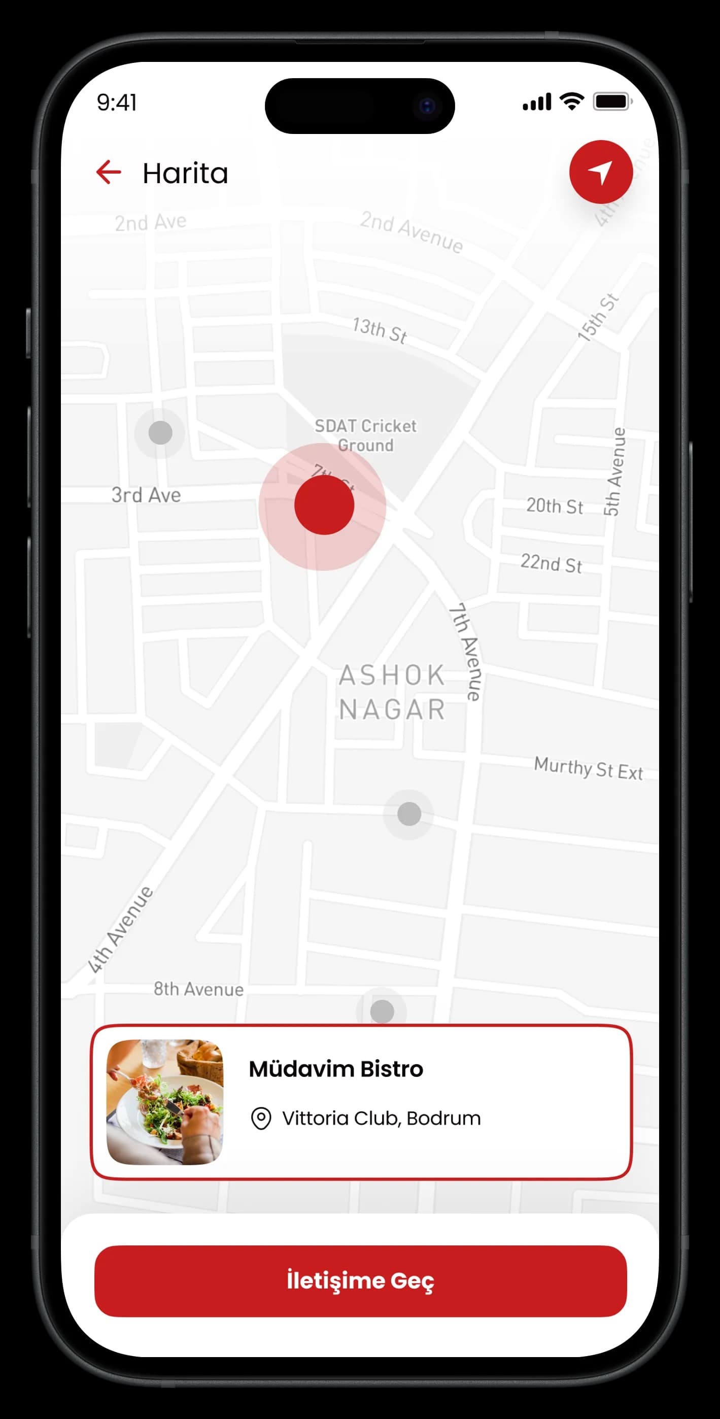 Food & Drink Discount App — Mobil Uygulama