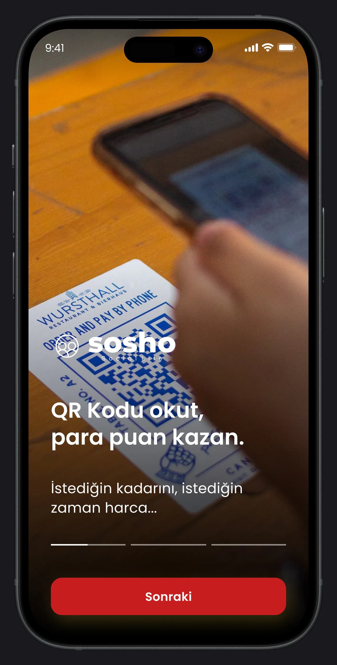 Food & Drink Discount App — Mobil Uygulama