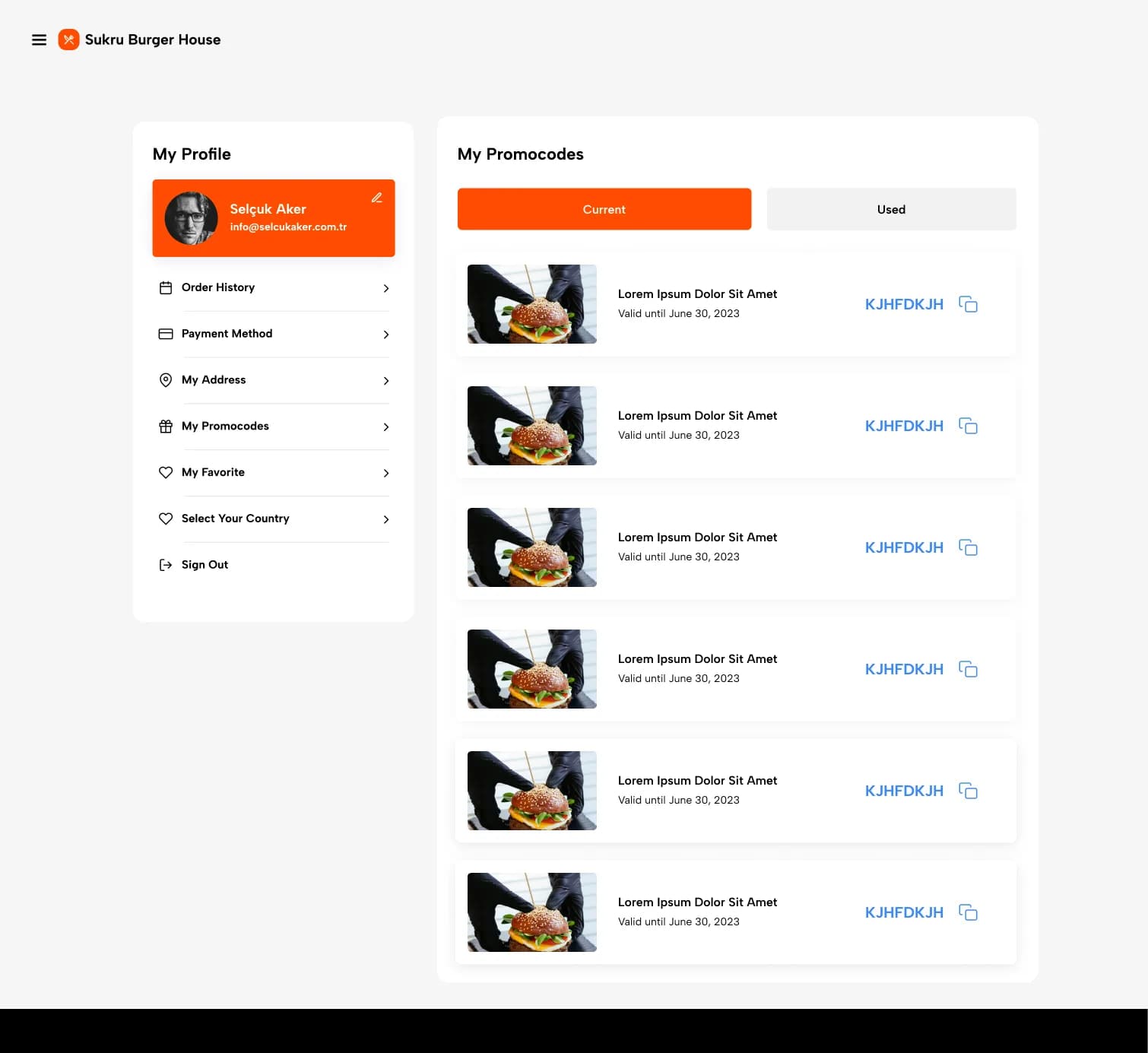 Food Order — E-Ticaret