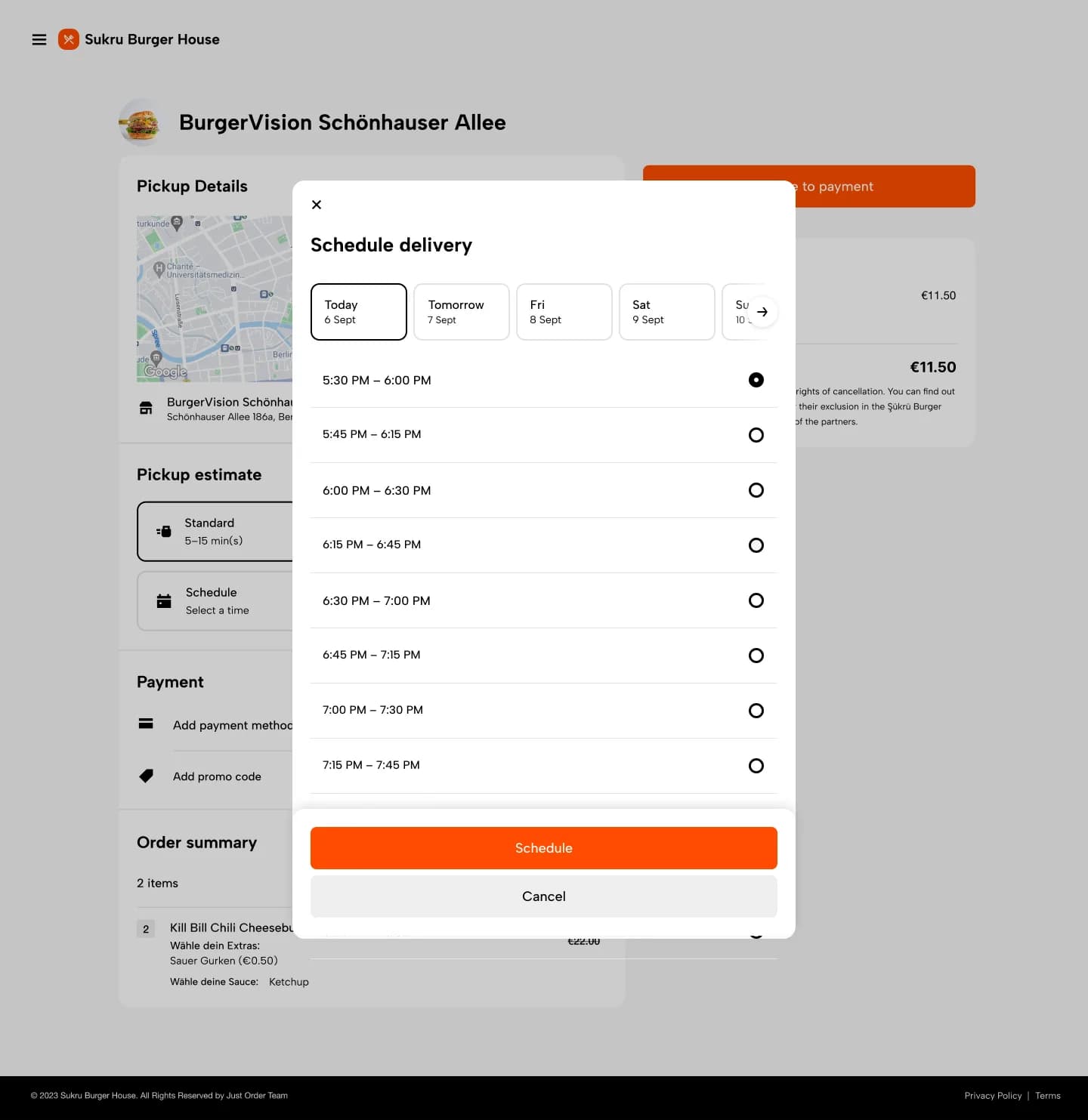 Food Order — E-Ticaret