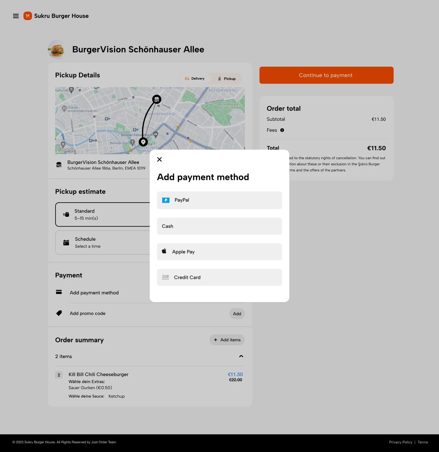 Food Order — E-Ticaret
