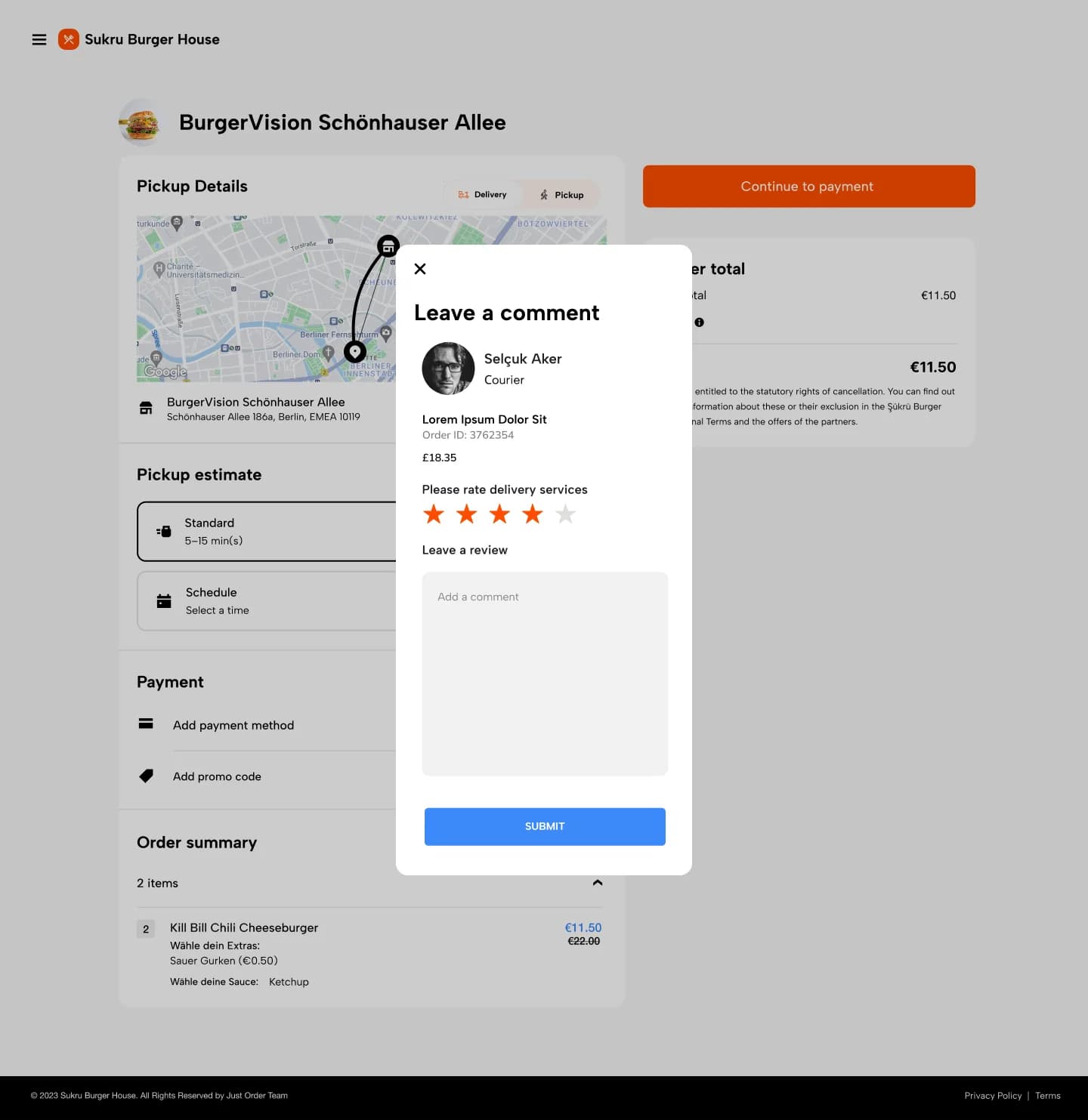 Food Order — E-Ticaret