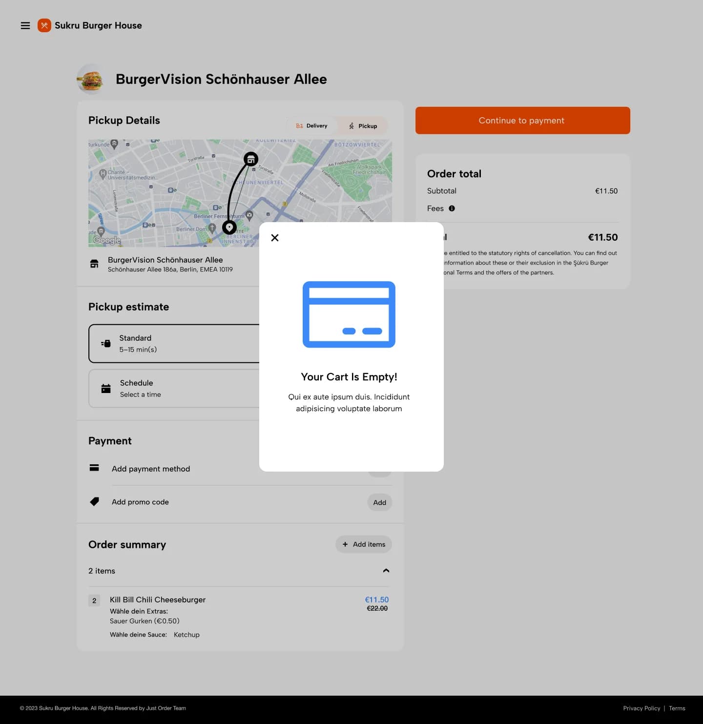 Food Order — E-Ticaret