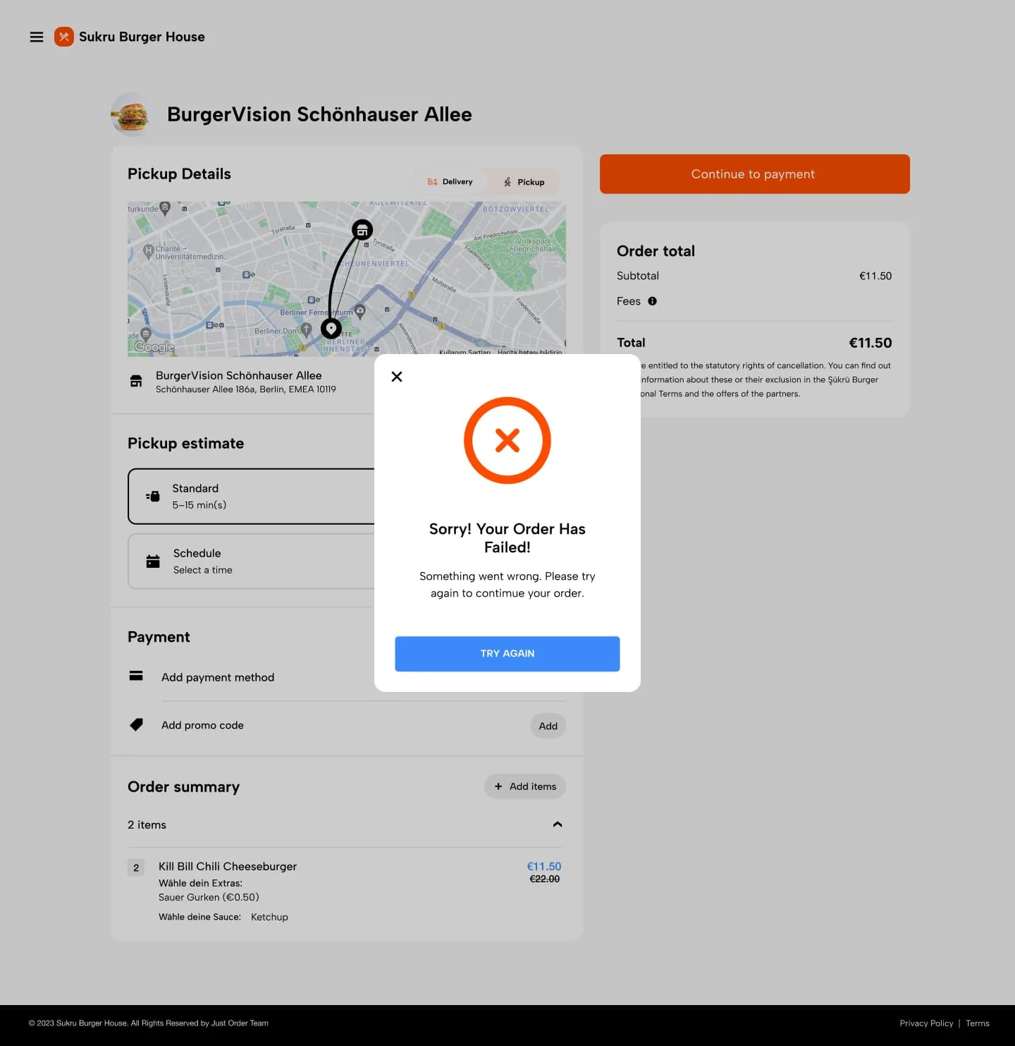 Food Order — E-Ticaret