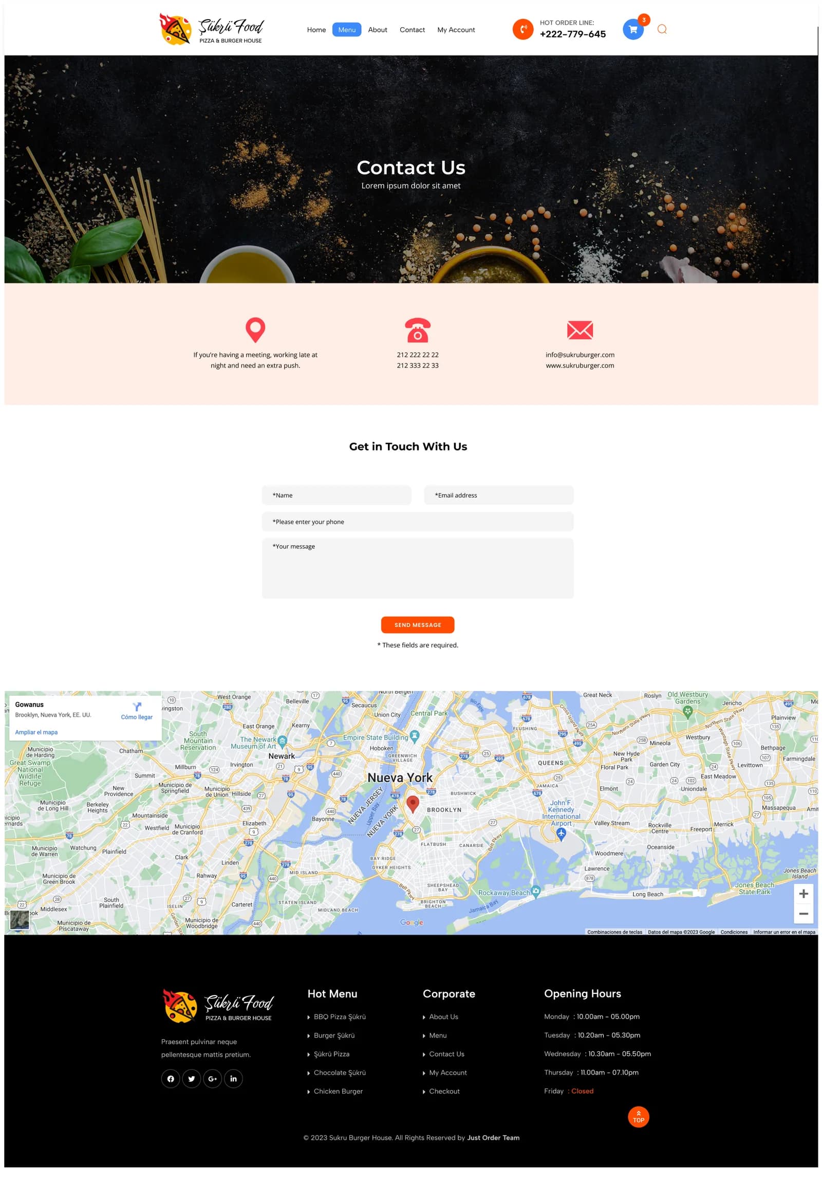 Food Order — E-Ticaret