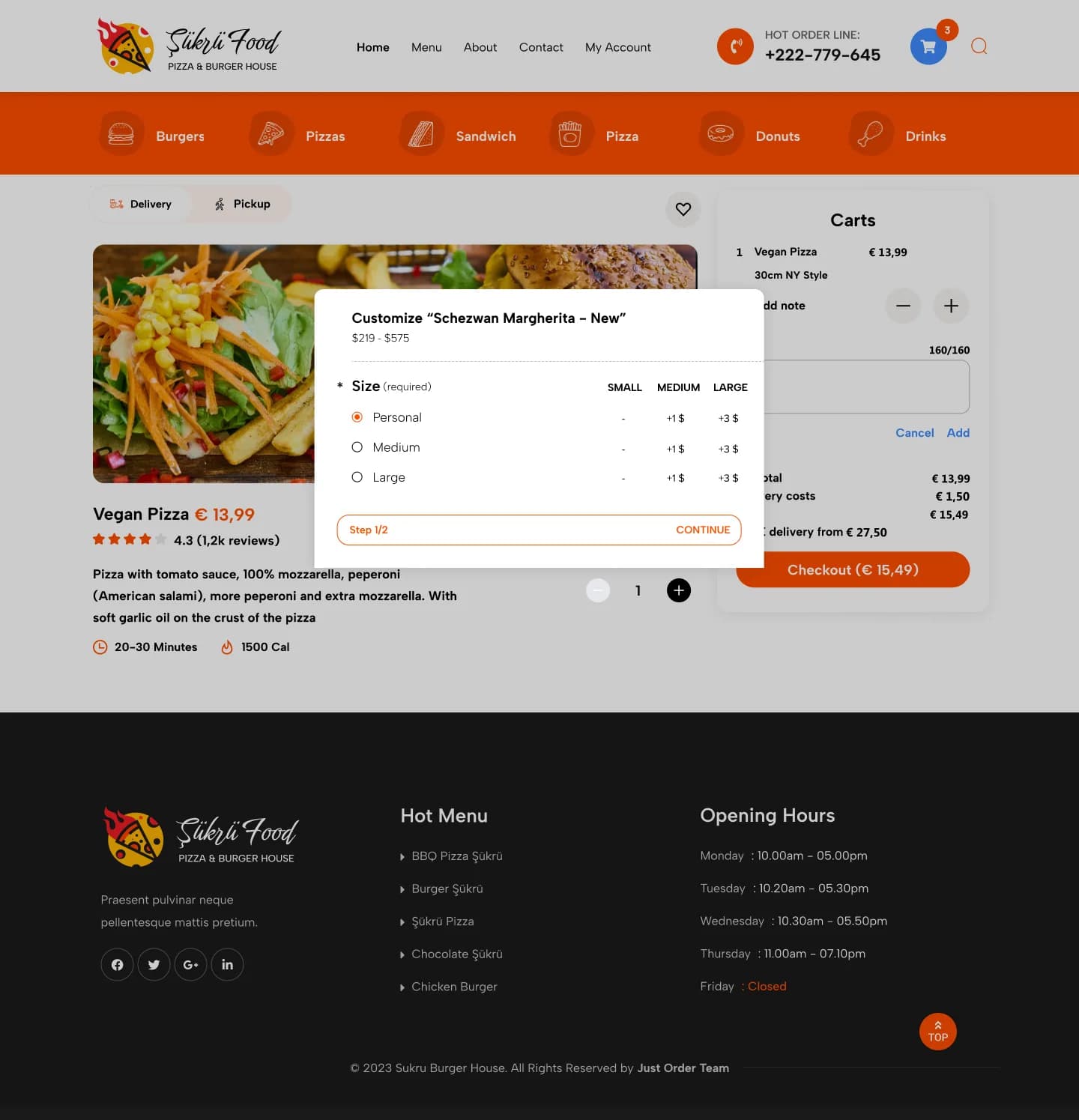 Food Order — E-Ticaret