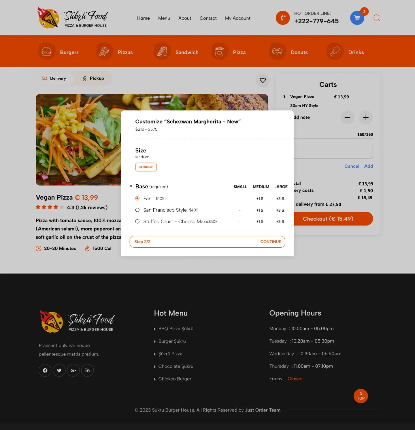 Food Order — E-Ticaret