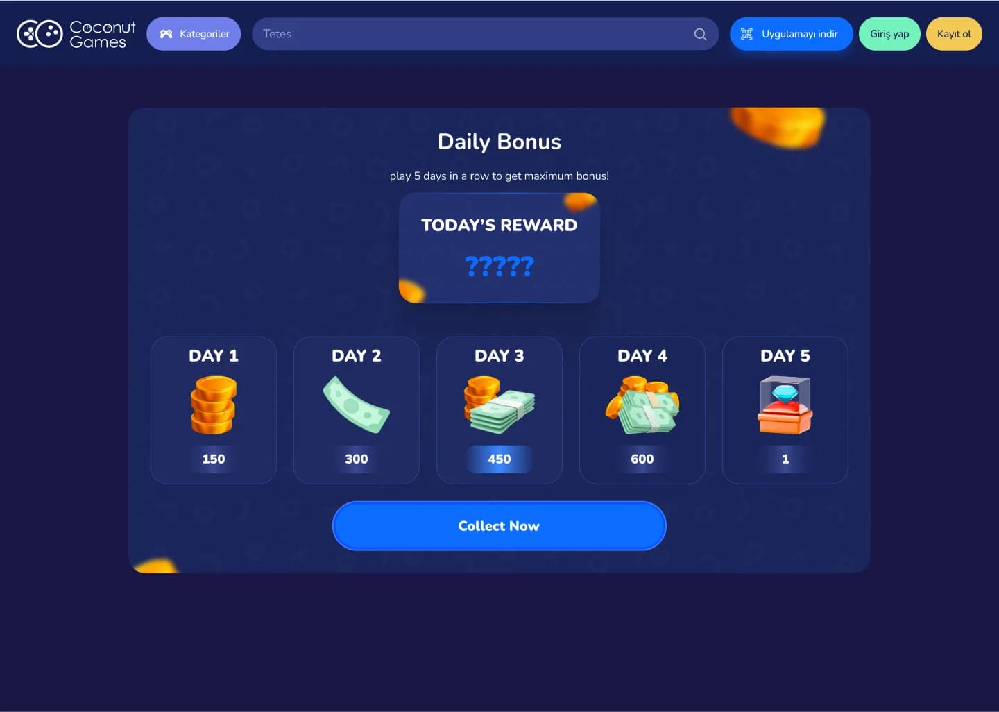 Game Community Website — Web Sitesi