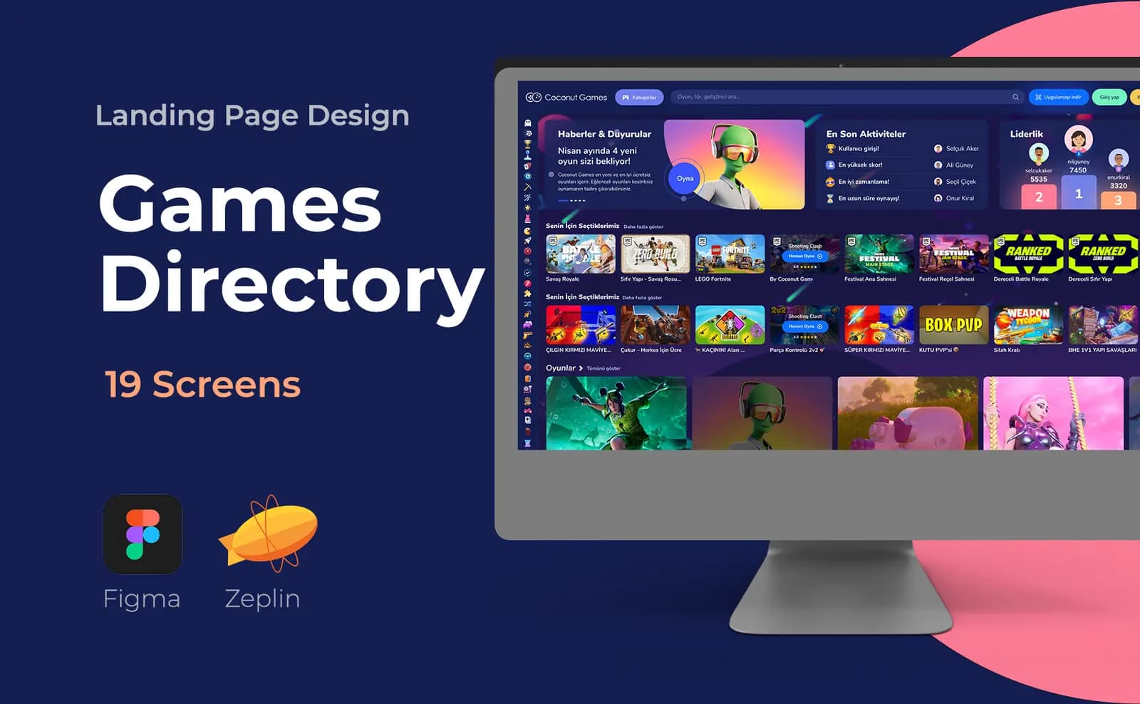 Game Community Website — Web Sitesi
