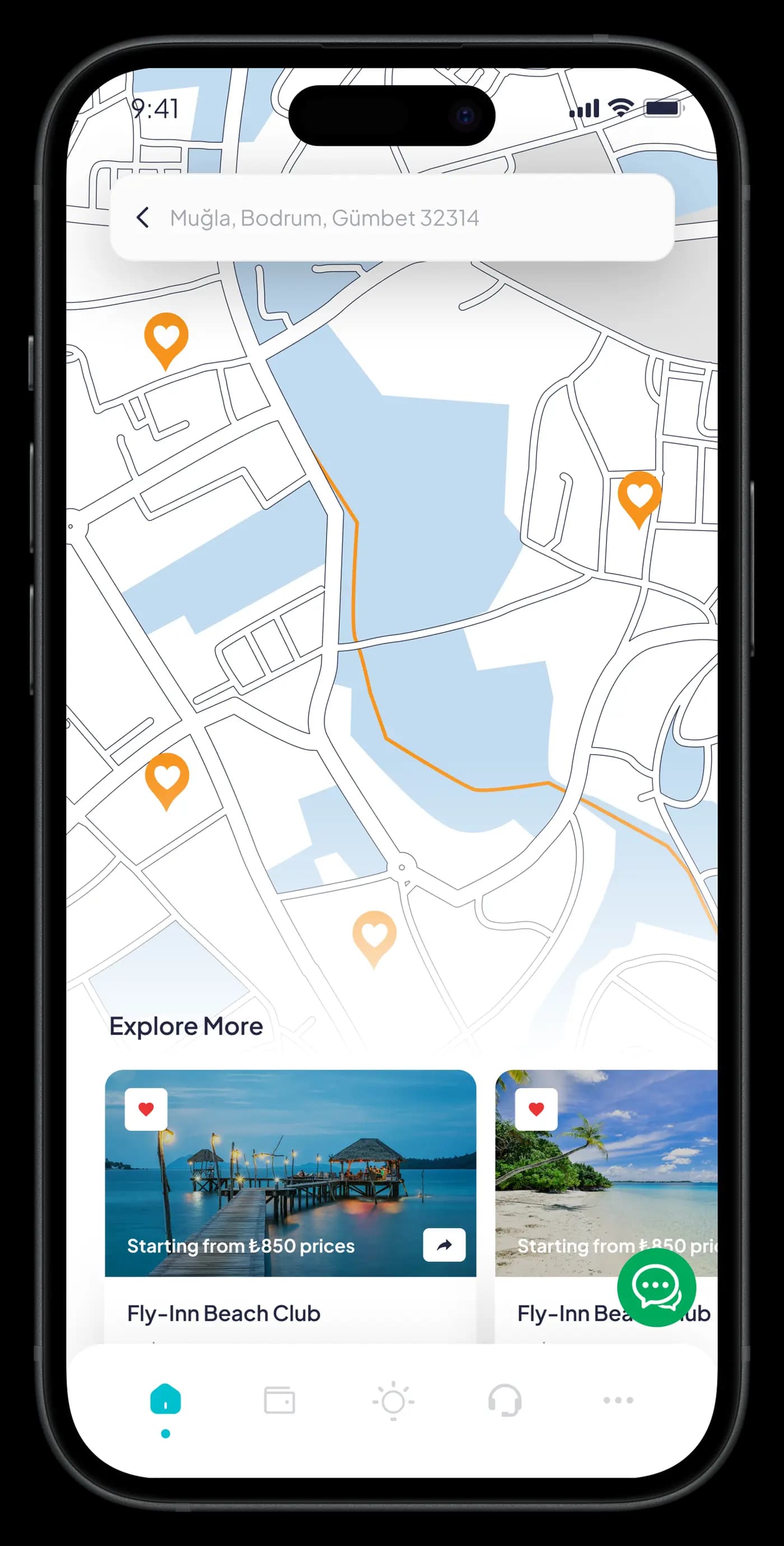 Go Beach Mobile App — Mobil Uygulama