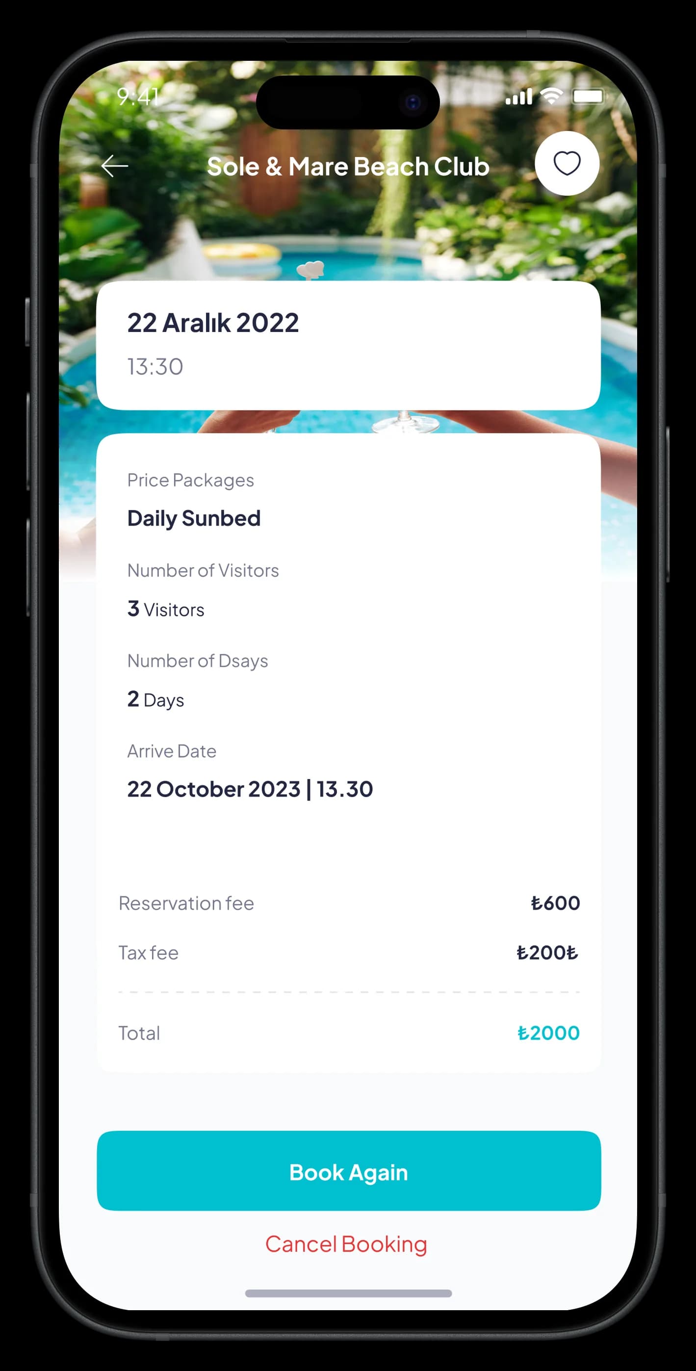 Go Beach Mobile App — Mobil Uygulama