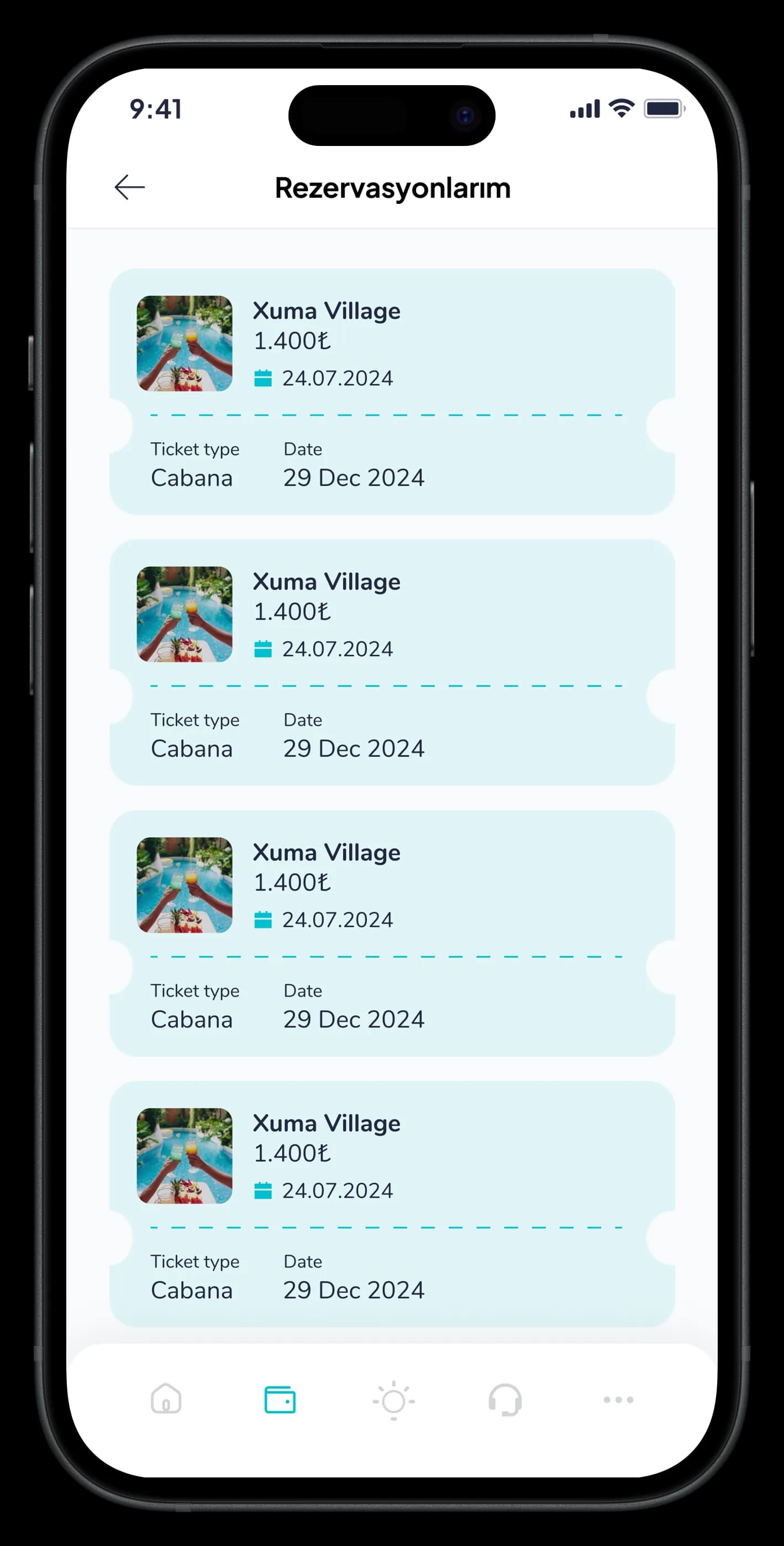 Go Beach Mobile App — Mobil Uygulama