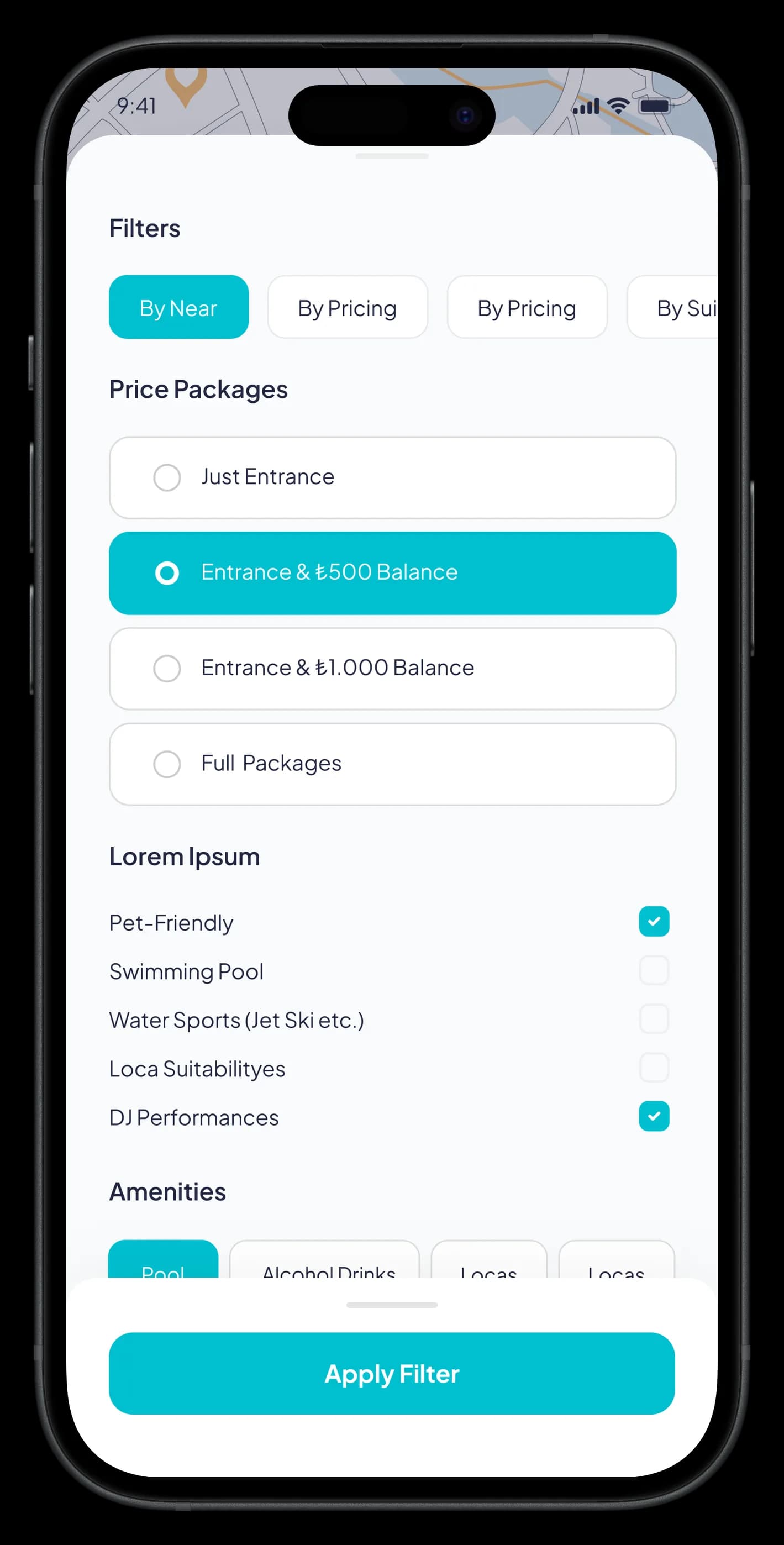 Go Beach Mobile App — Mobil Uygulama
