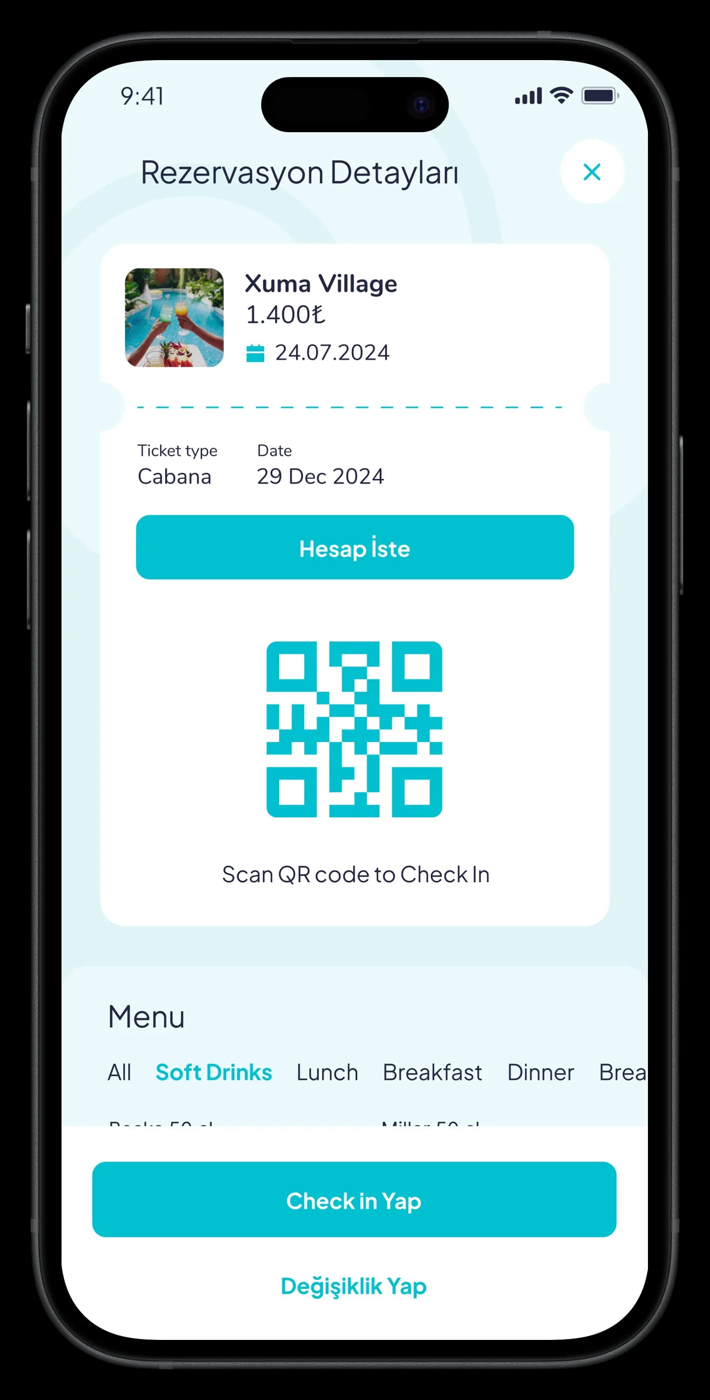 Go Beach Mobile App — Mobil Uygulama