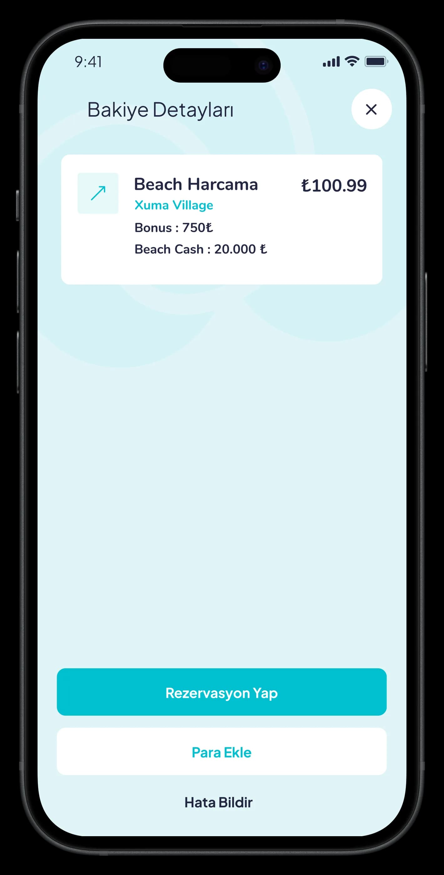 Go Beach Mobile App — Mobil Uygulama