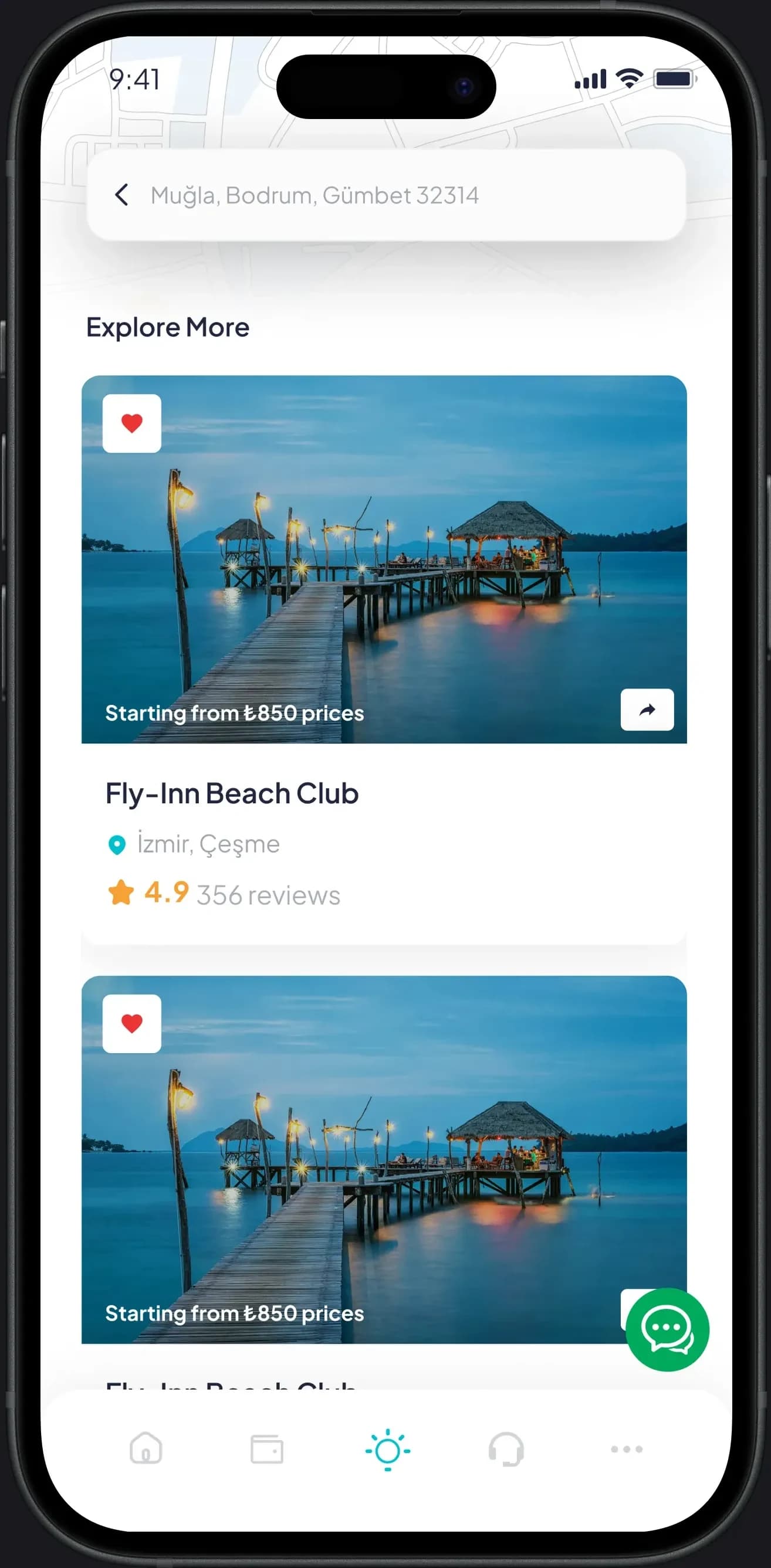 Go Beach Mobile App — Mobil Uygulama