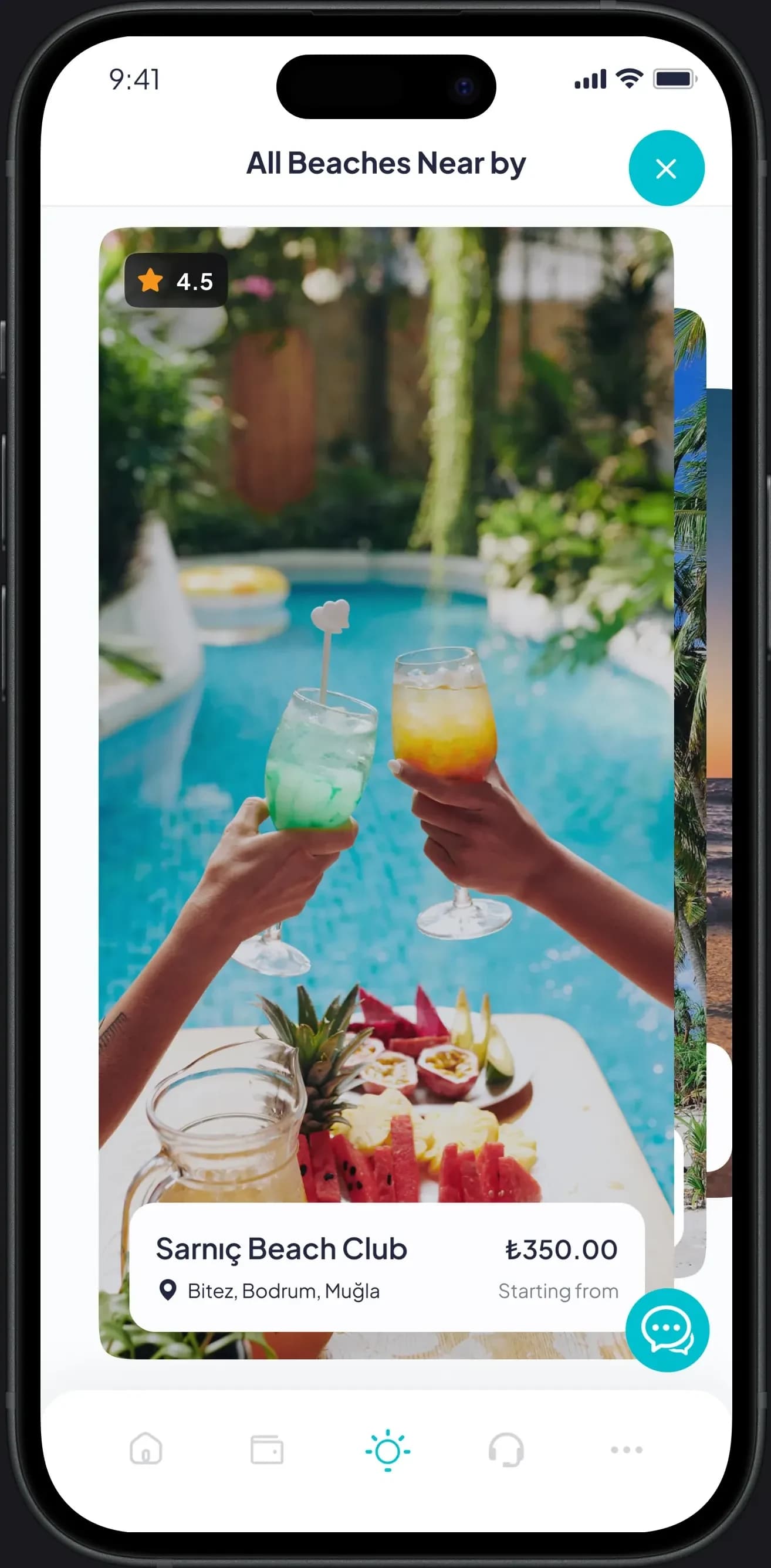 Go Beach Mobile App — Mobil Uygulama